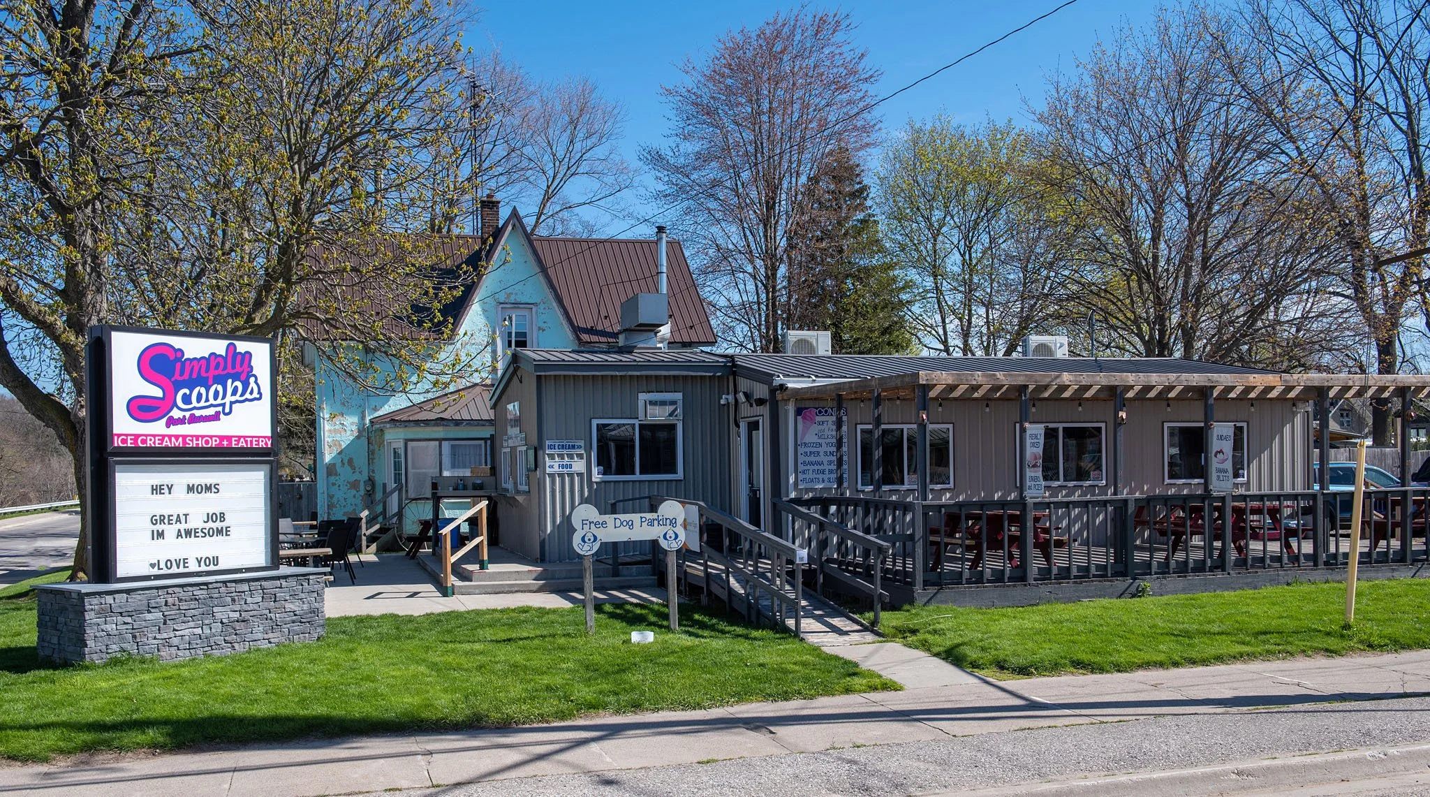 Spreading Happiness Since 1995 Ice Cream Shoppe & Eatery in Port