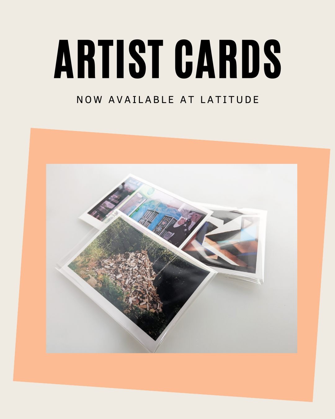 Looking for a card for a special event or upcoming holiday? Latitude now carries Artist Cards made by our staff and Lab Assistants. Come by and check them out!