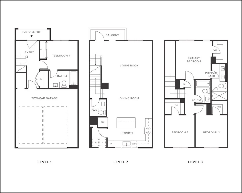 FLOOR PLANS — Village Walk