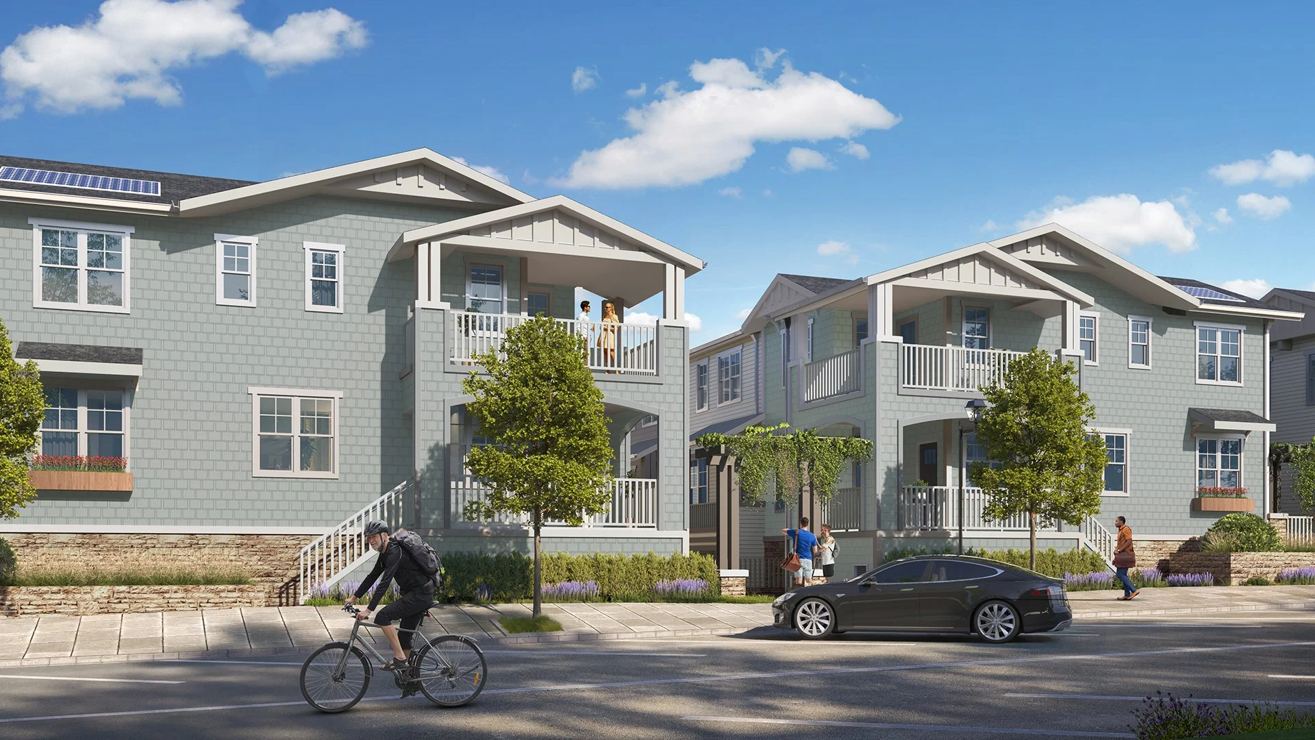 Village Walk New homes for sale in Belmont, New townhomes for sale in