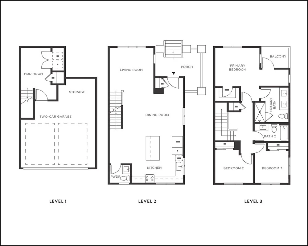 FLOOR PLANS — Village Walk