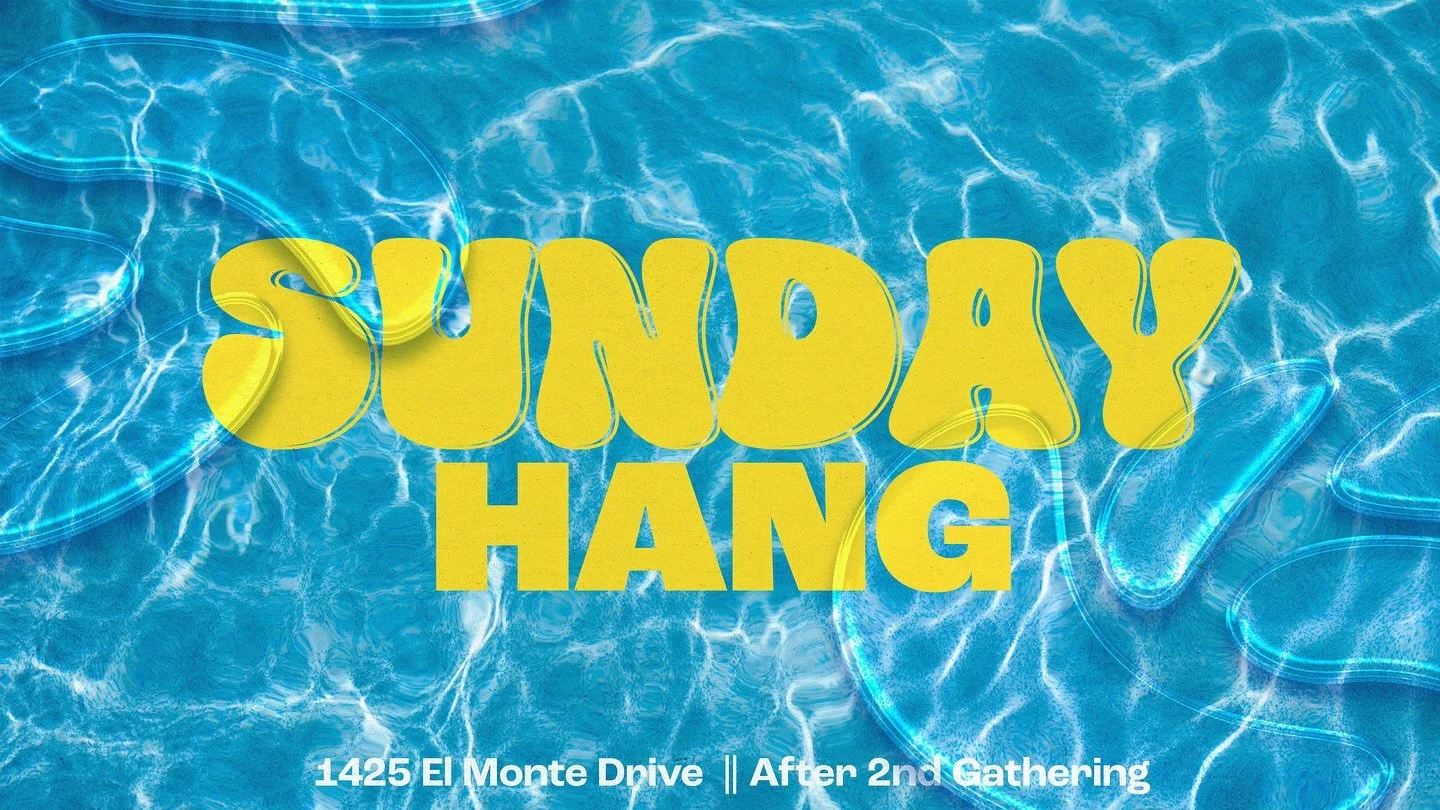 Looking forward to the pool party TODAY! After the 2nd gathering come hang out at the Espinoza&rsquo;s. Pick up at 3pm!