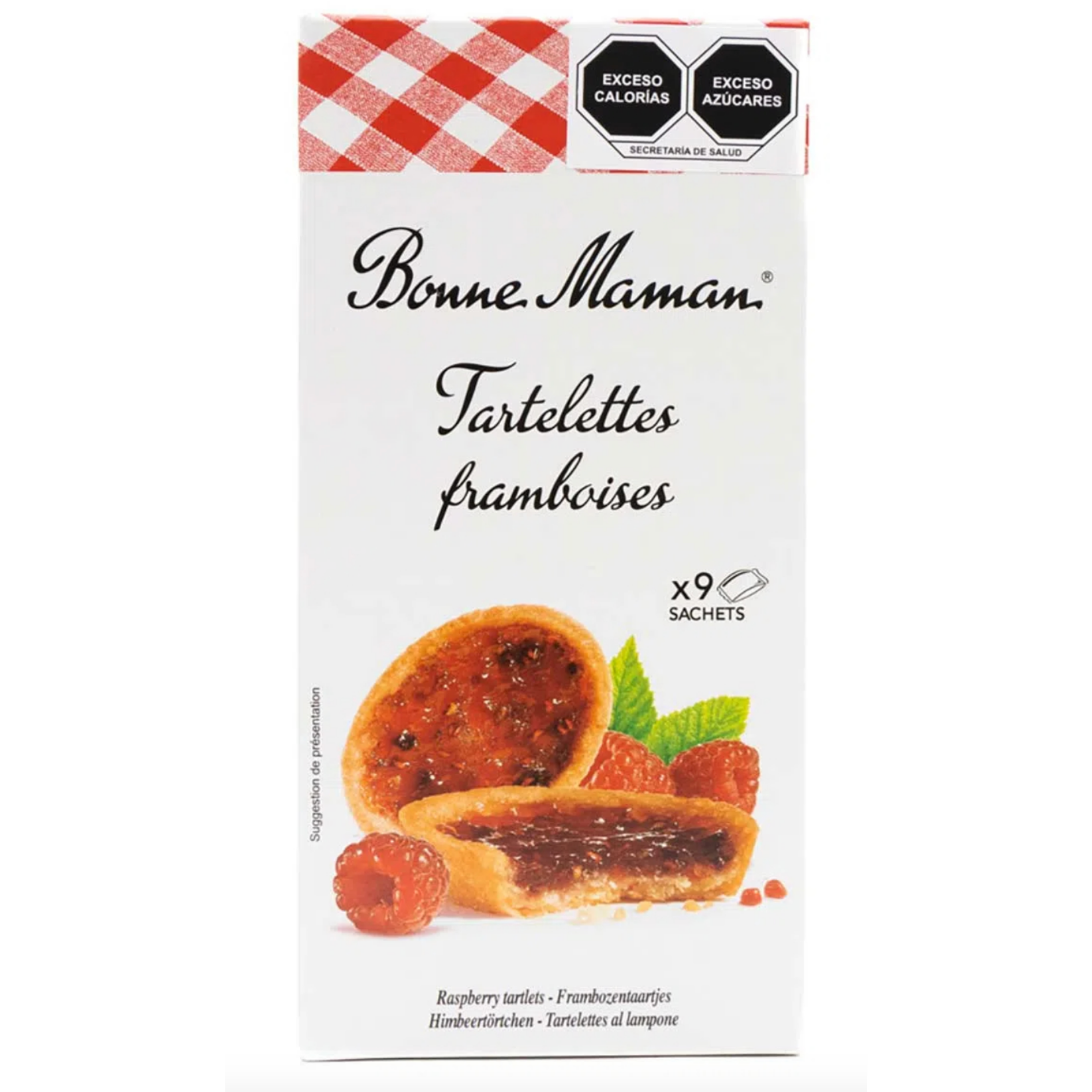 Tartaletas de frambuesa