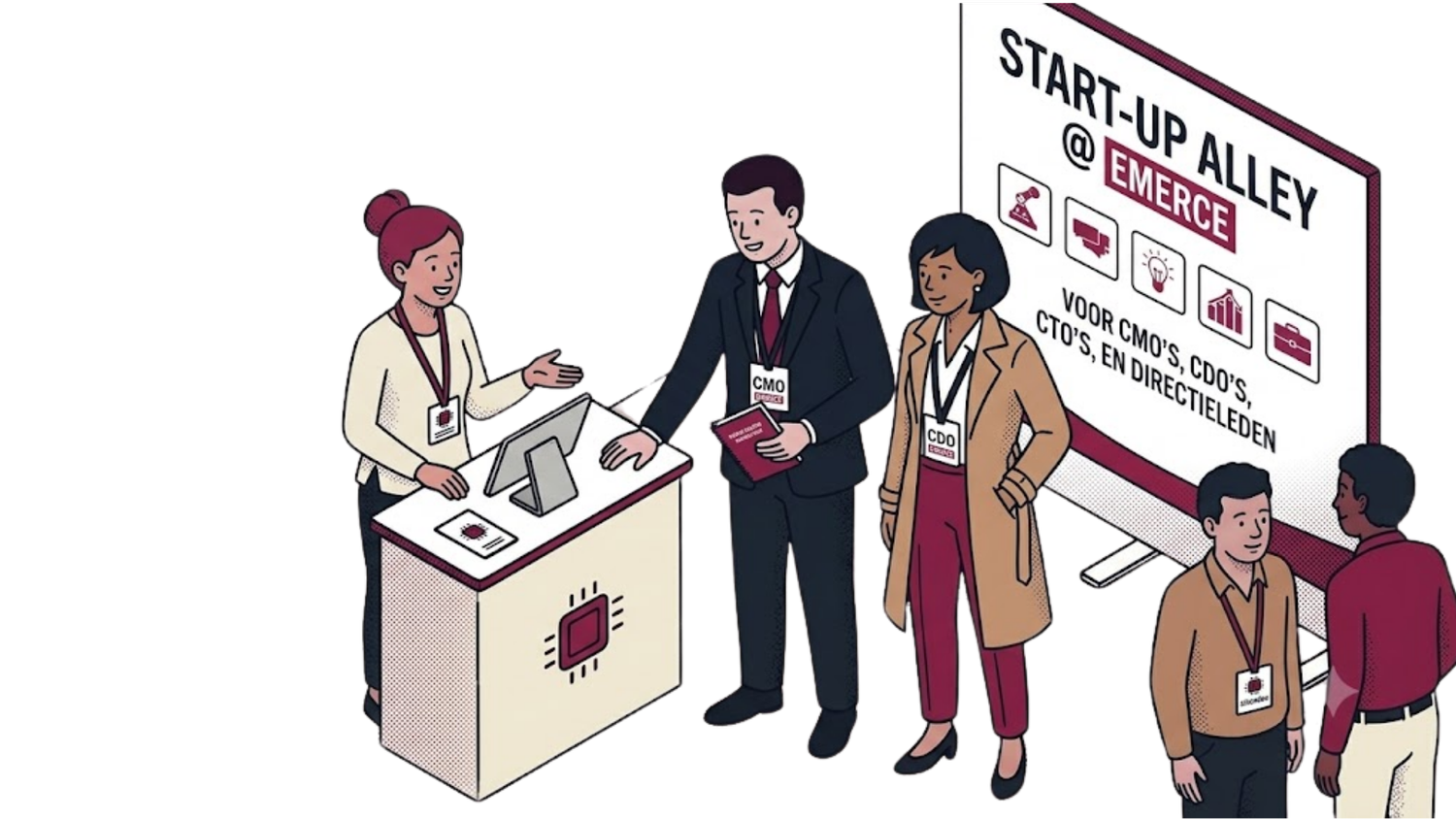 Emerce Ignite start-up booth