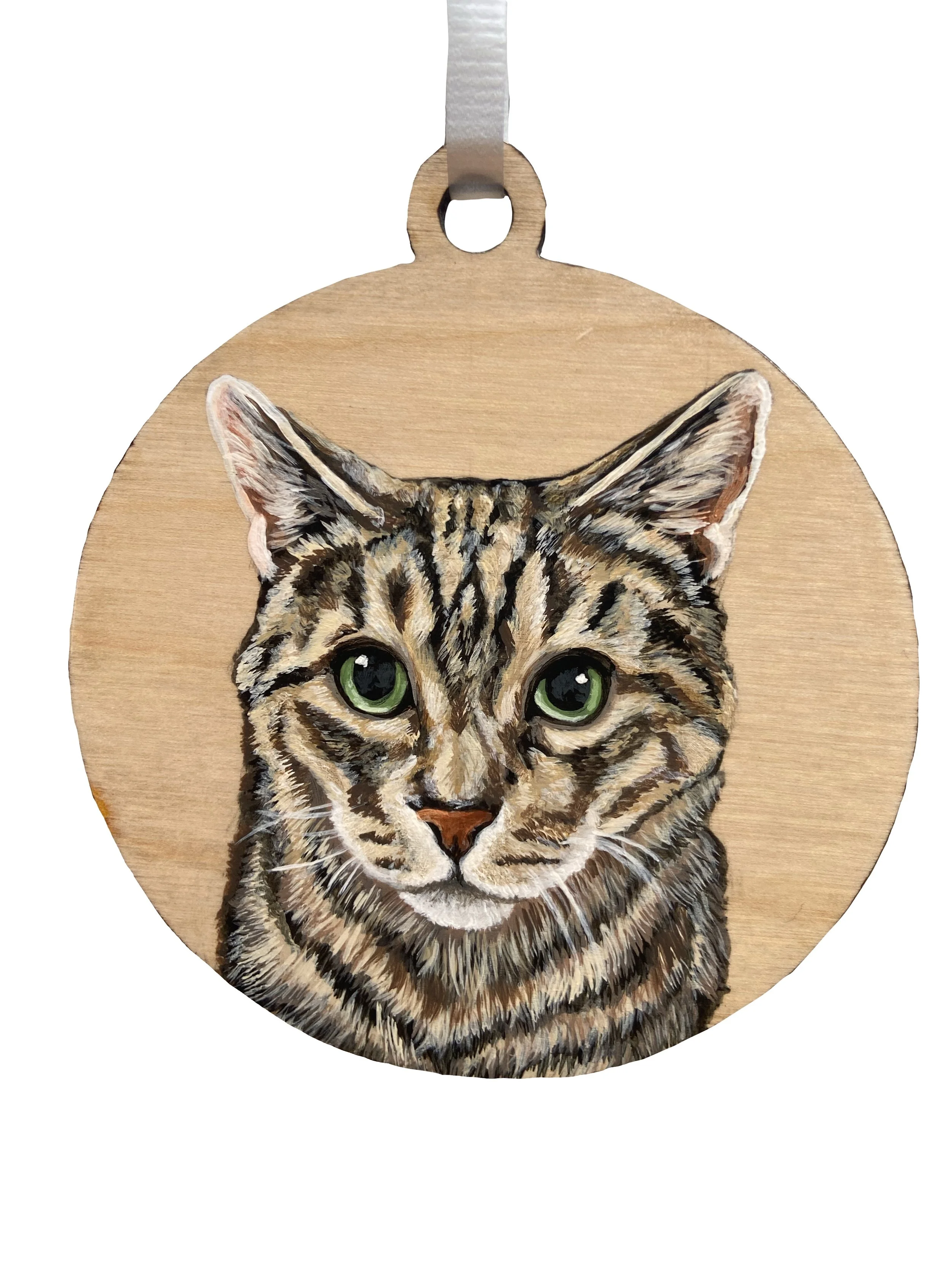 "George"
4x4" Wood Ornament