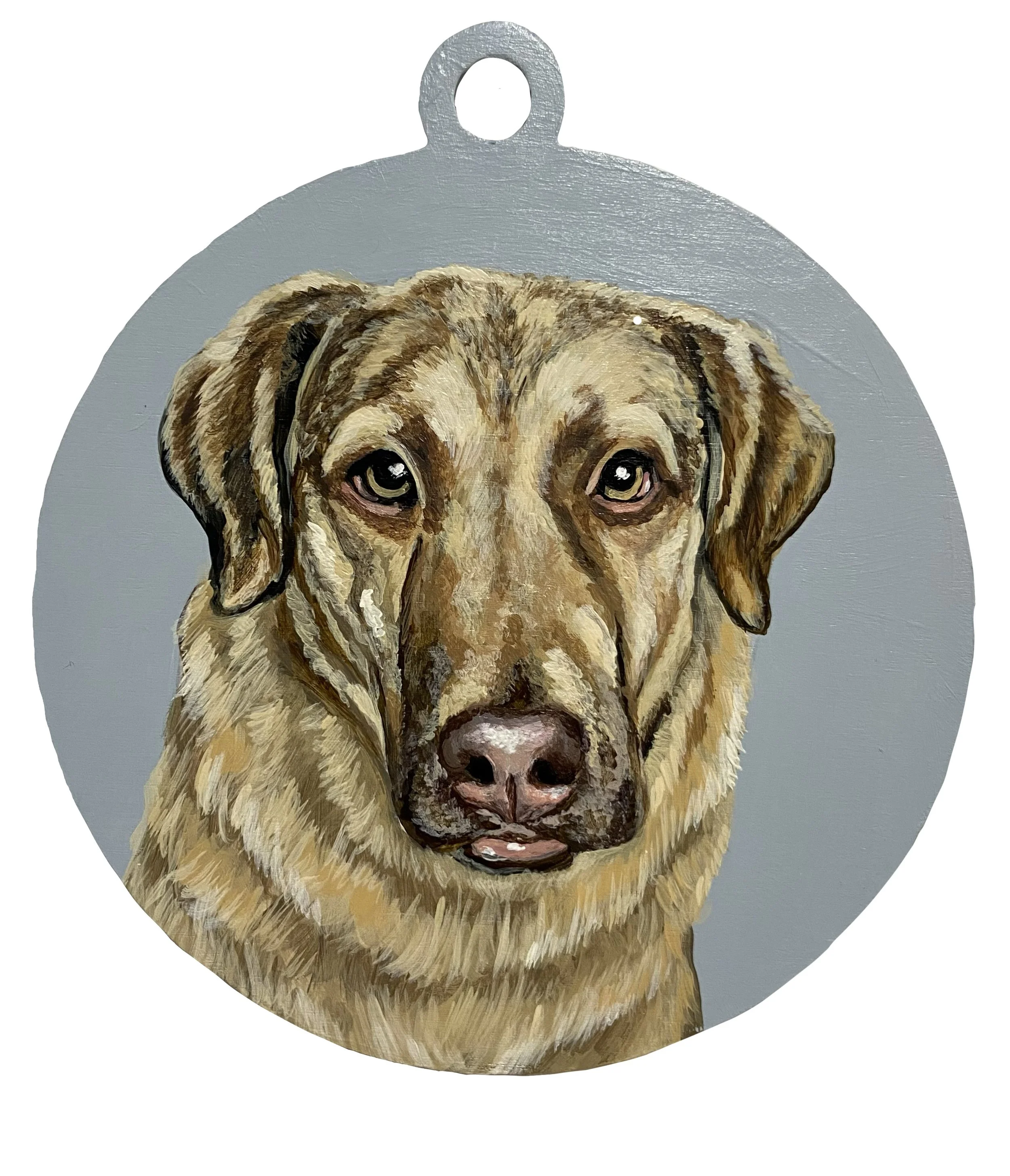 4x4" Wood Ornament