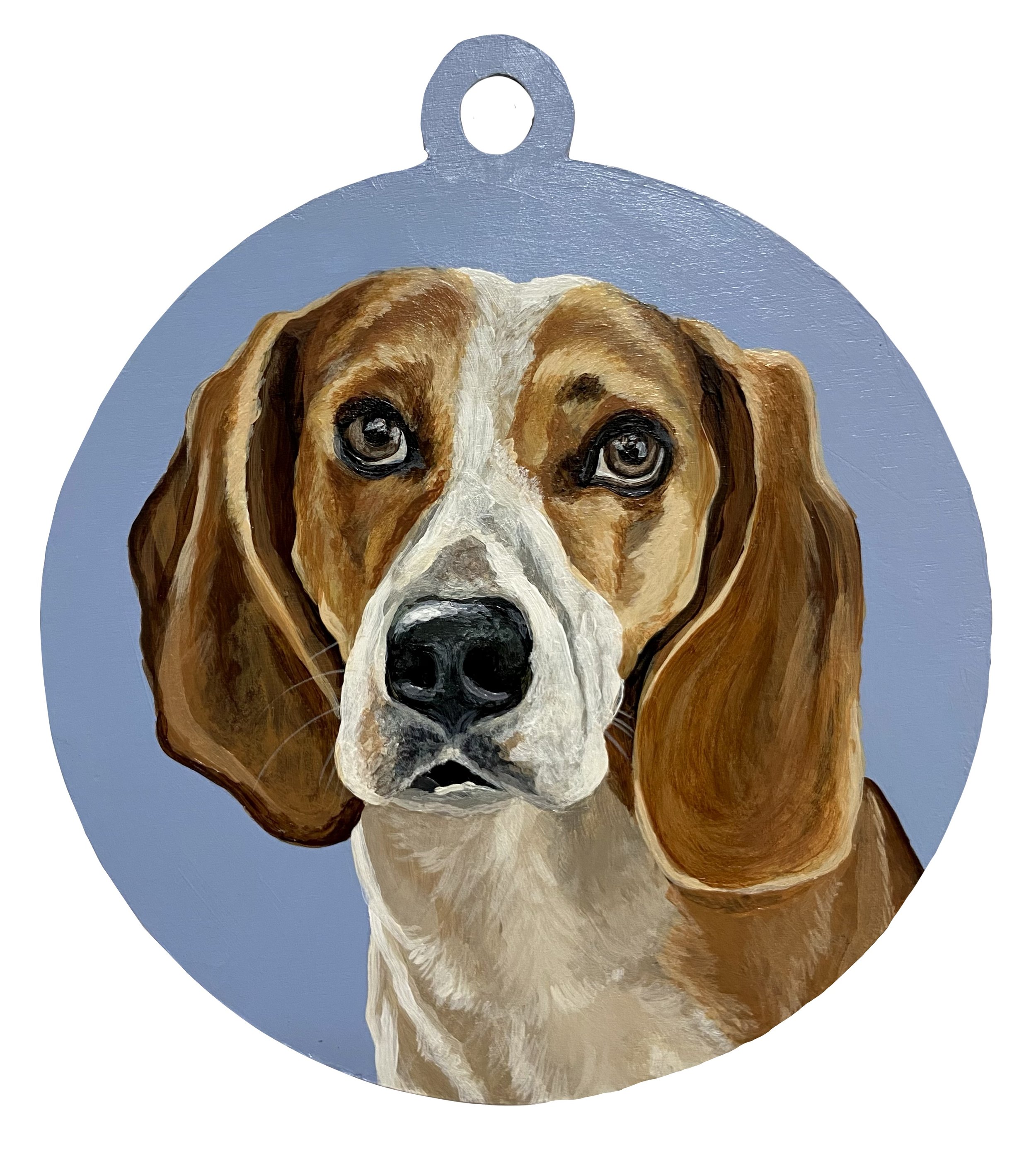 "Mason"
4x4" Wood Ornament
