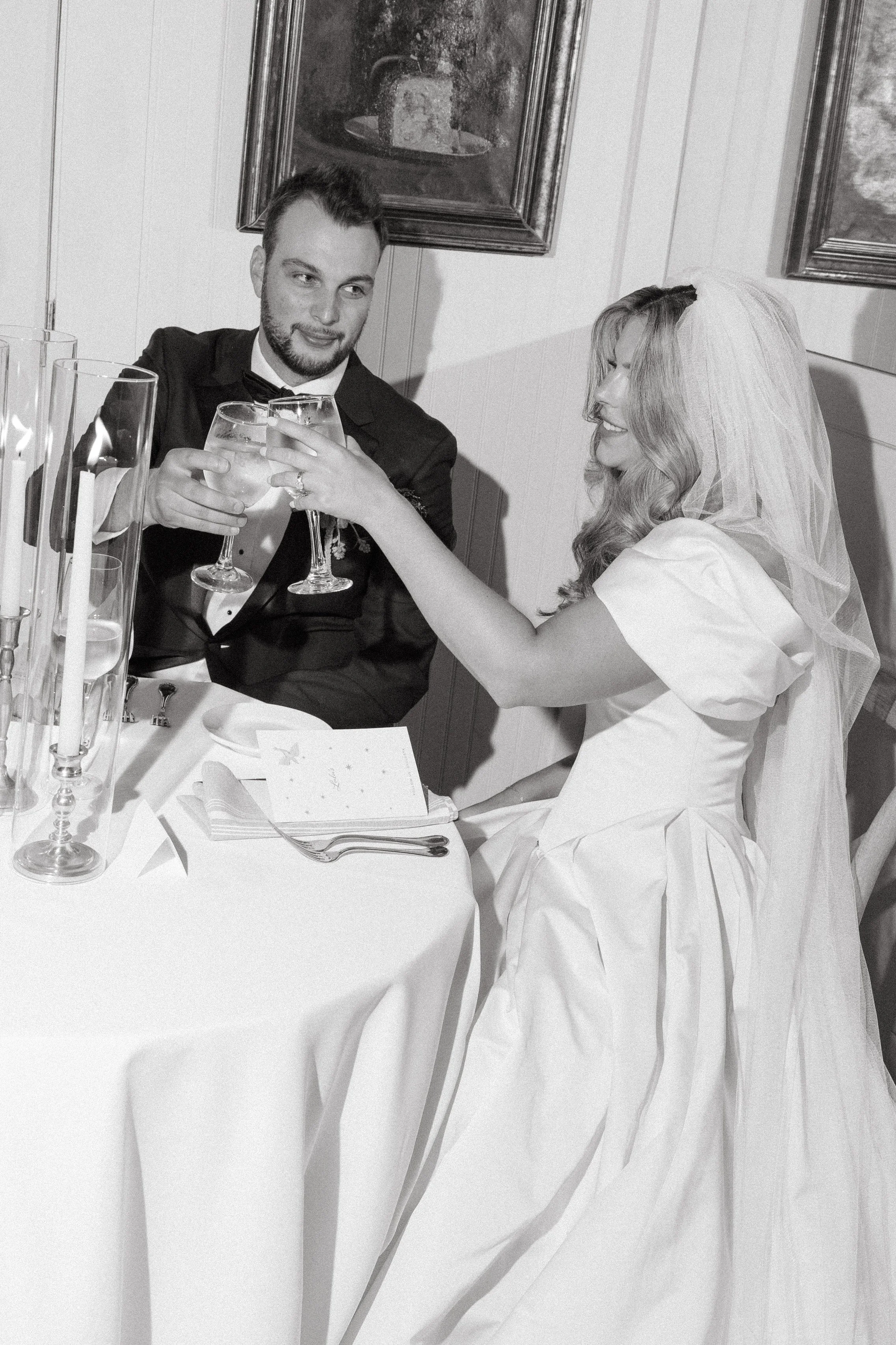 Good Seed Florals wedding reception details at Hotel Lulu, Round Top TX — editorial documentary photography by Lauren Nicole