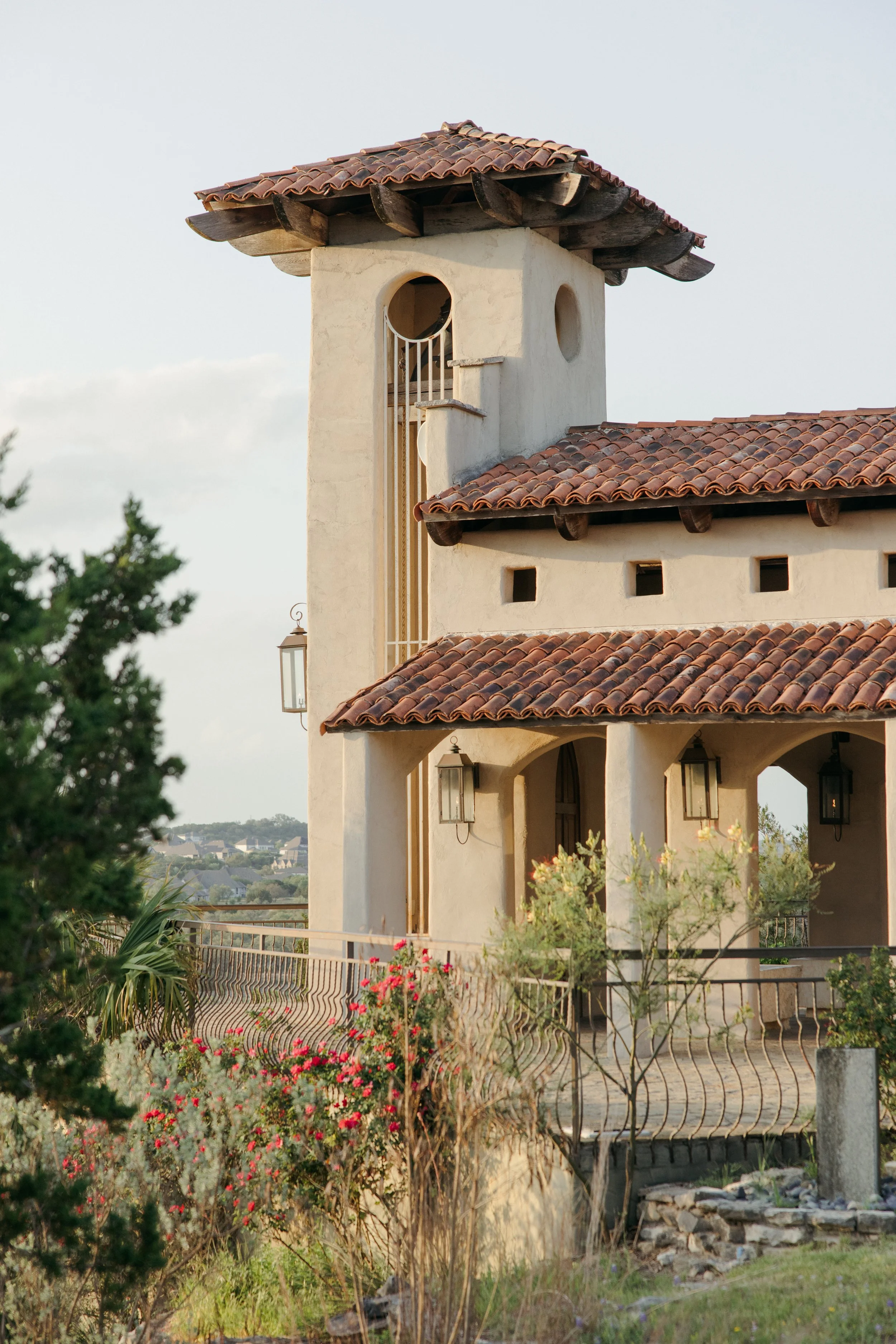 Wedding ceremony at Chapel Dulcinea, Austin Texas Hill Country — luxury elopement photography by Lauren Nicole Photo