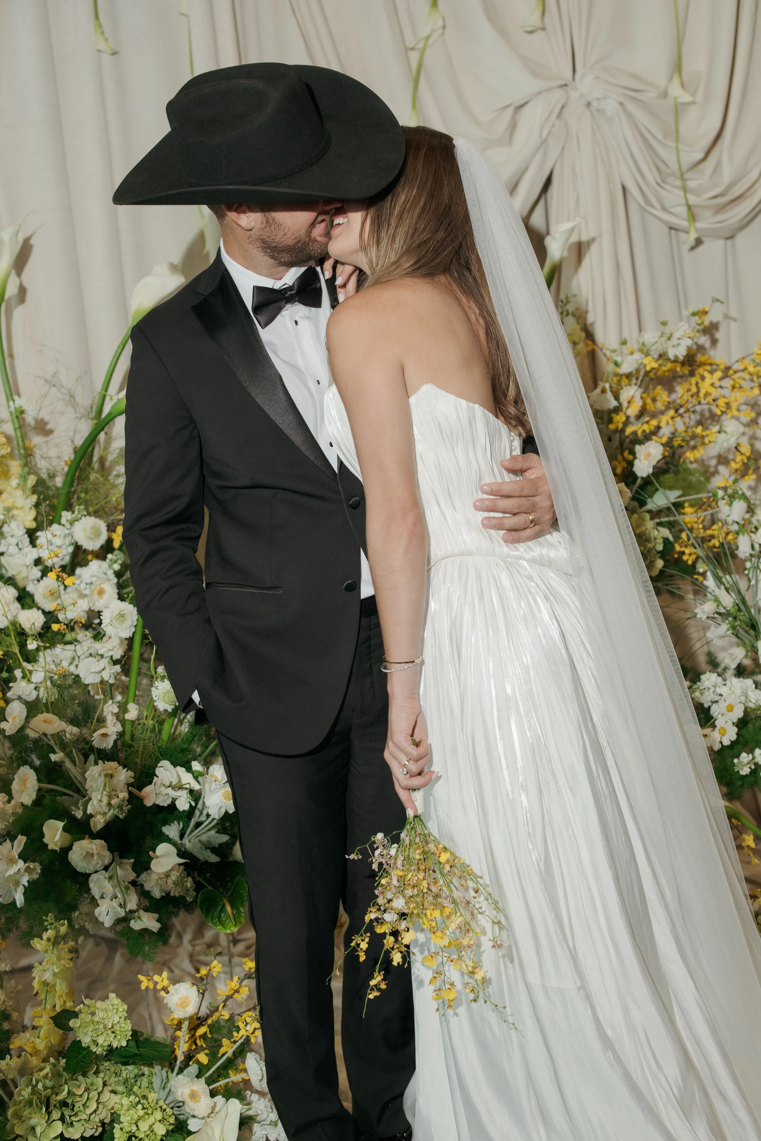 High design editorial wedding at The Loren Hotel Austin — K Laine Co planned, candid film photography by Lauren Nicole