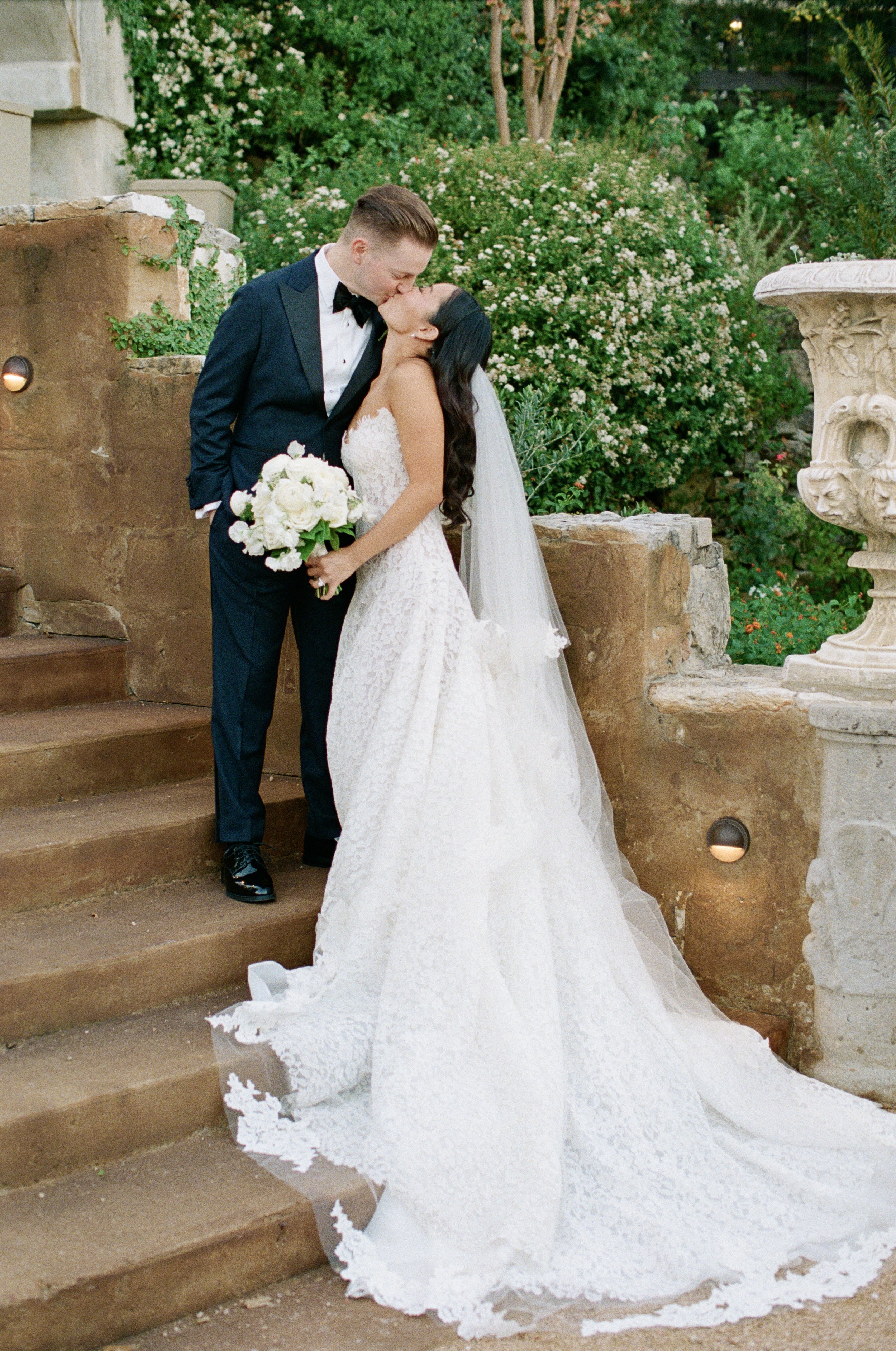 Italian-inspired wedding at Villa Antonia Austin Texas — Korean American celebration, Kristin Cattered Events, photography by Lauren Nicole Photo