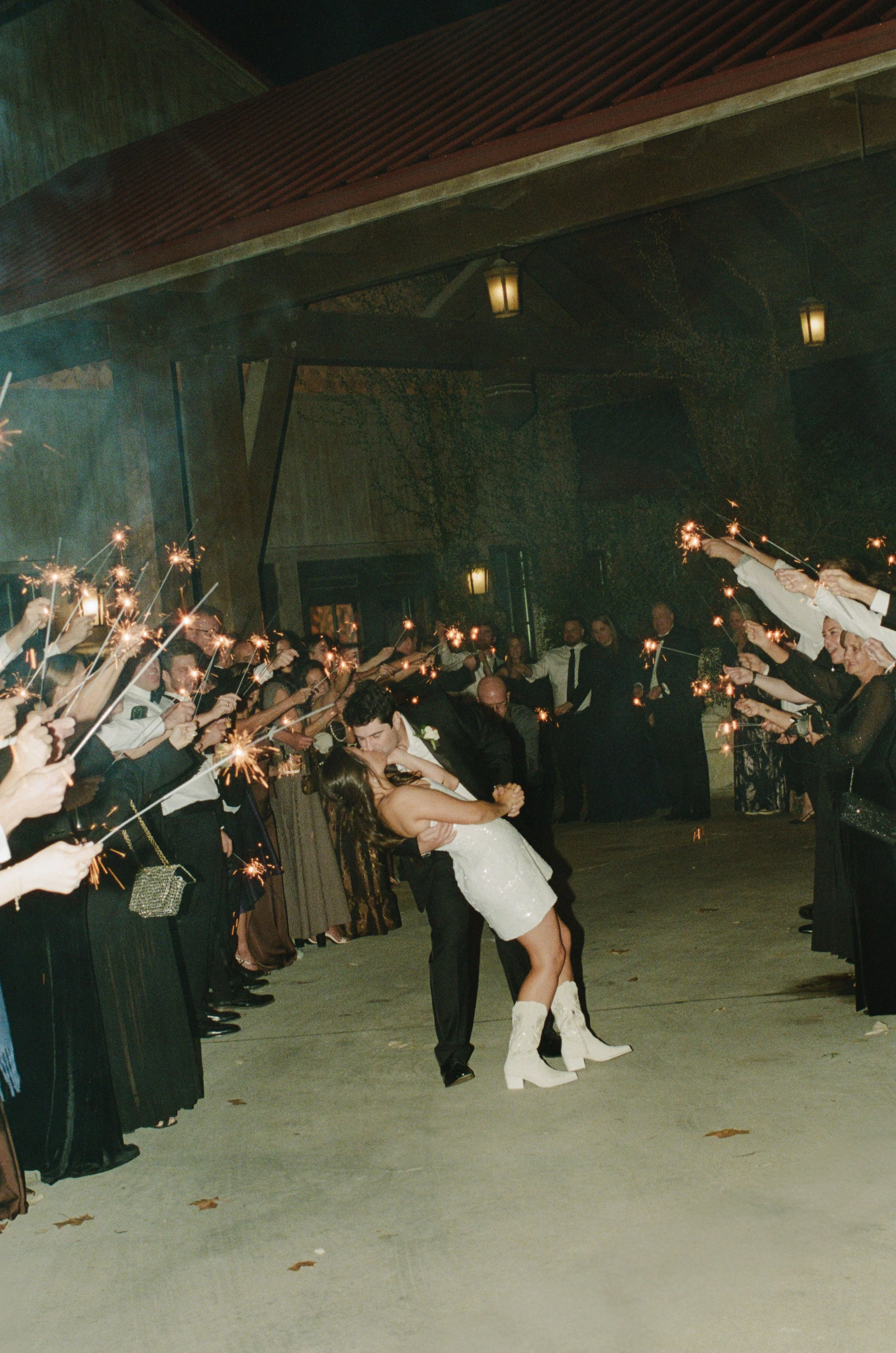 Fall wedding details at Camp Lucy Sacred Oaks, Texas Hill Country — analog film photography by Lauren Nicole