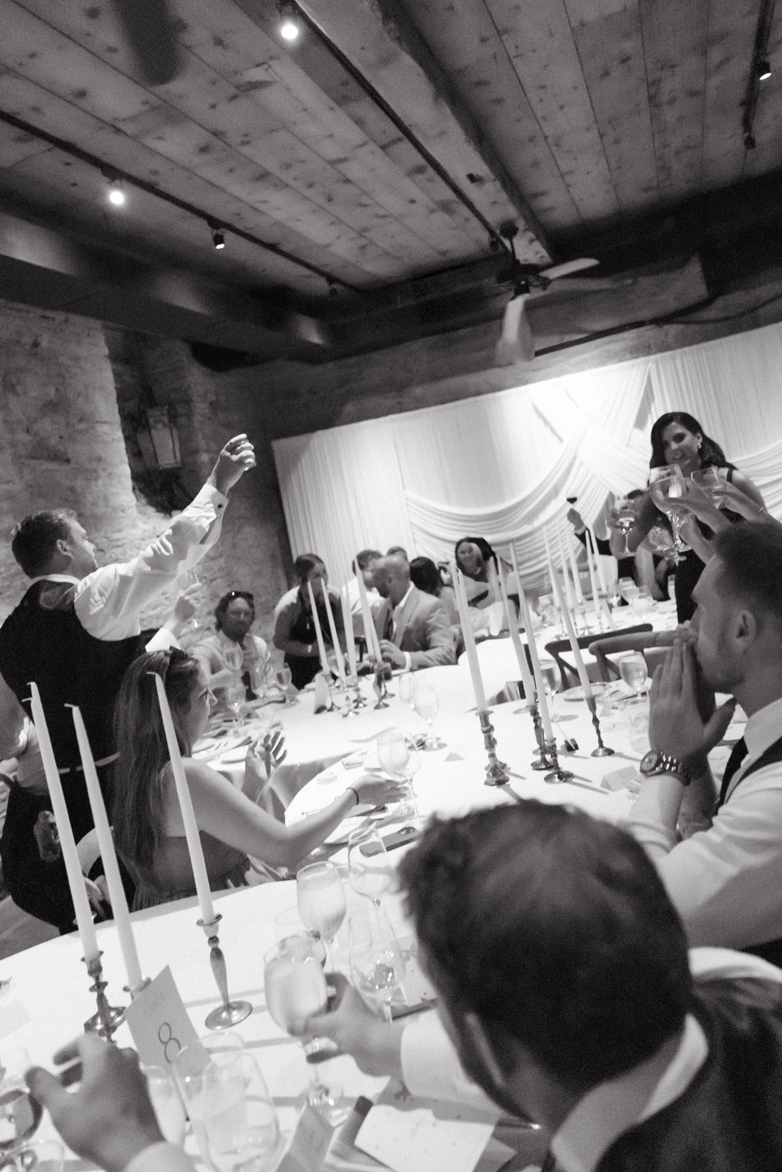 Good Seed Florals wedding reception details at Hotel Lulu, Round Top TX — editorial documentary photography by Lauren Nicole