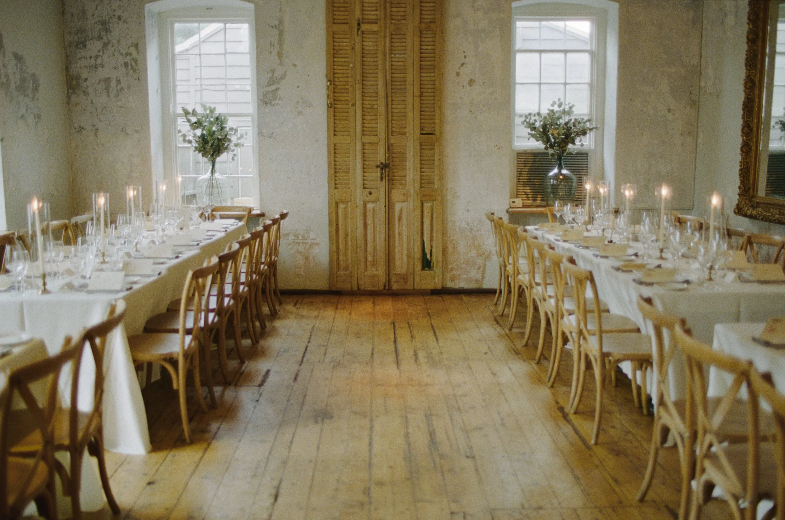 Good Seed Florals wedding reception details at Hotel Lulu, Round Top TX — editorial documentary photography by Lauren Nicole