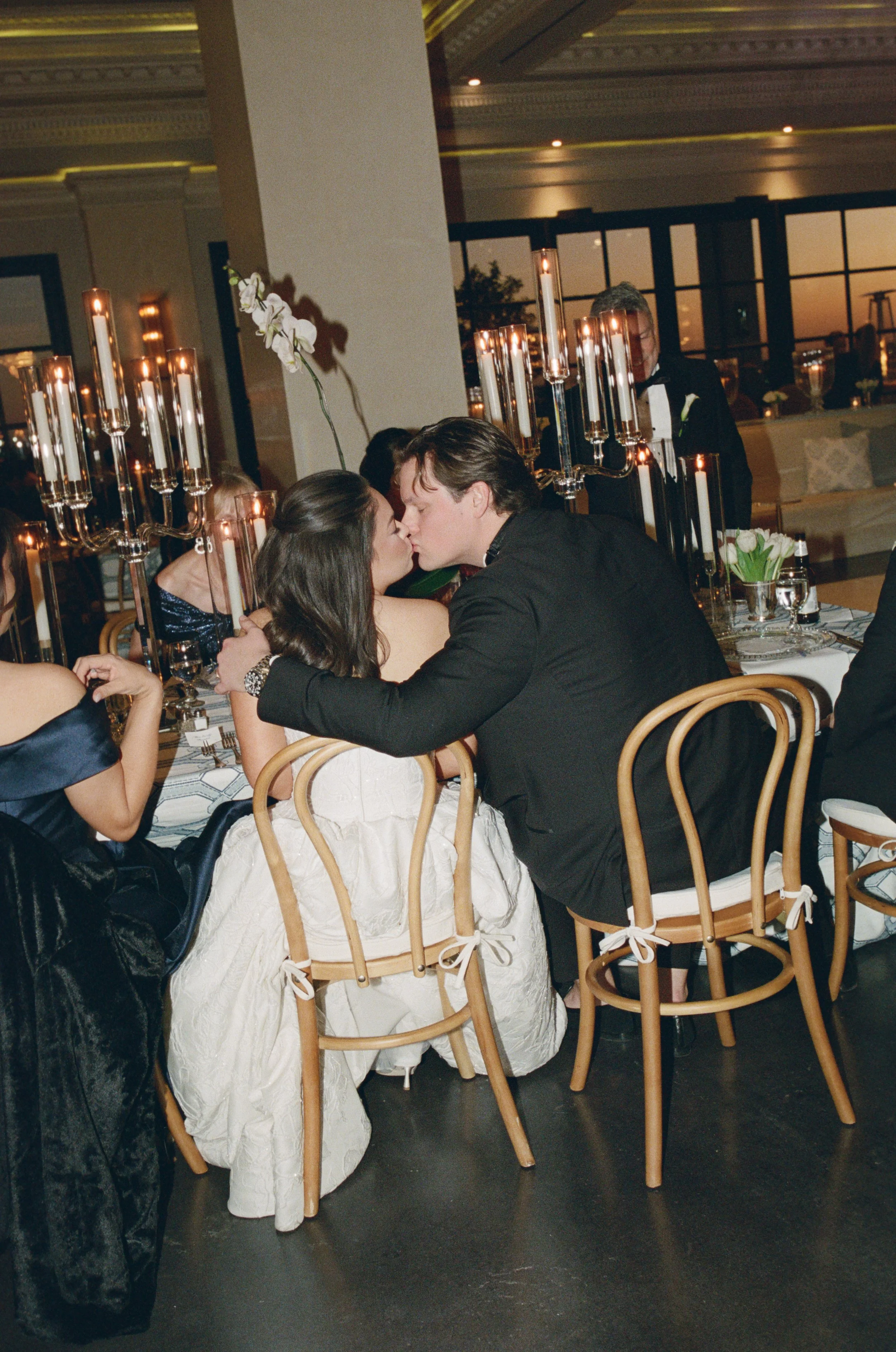 Le Tesserae wedding reception Houston Texas — Keely Thorne Events, candid documentary photography by Lauren Nicole Photo