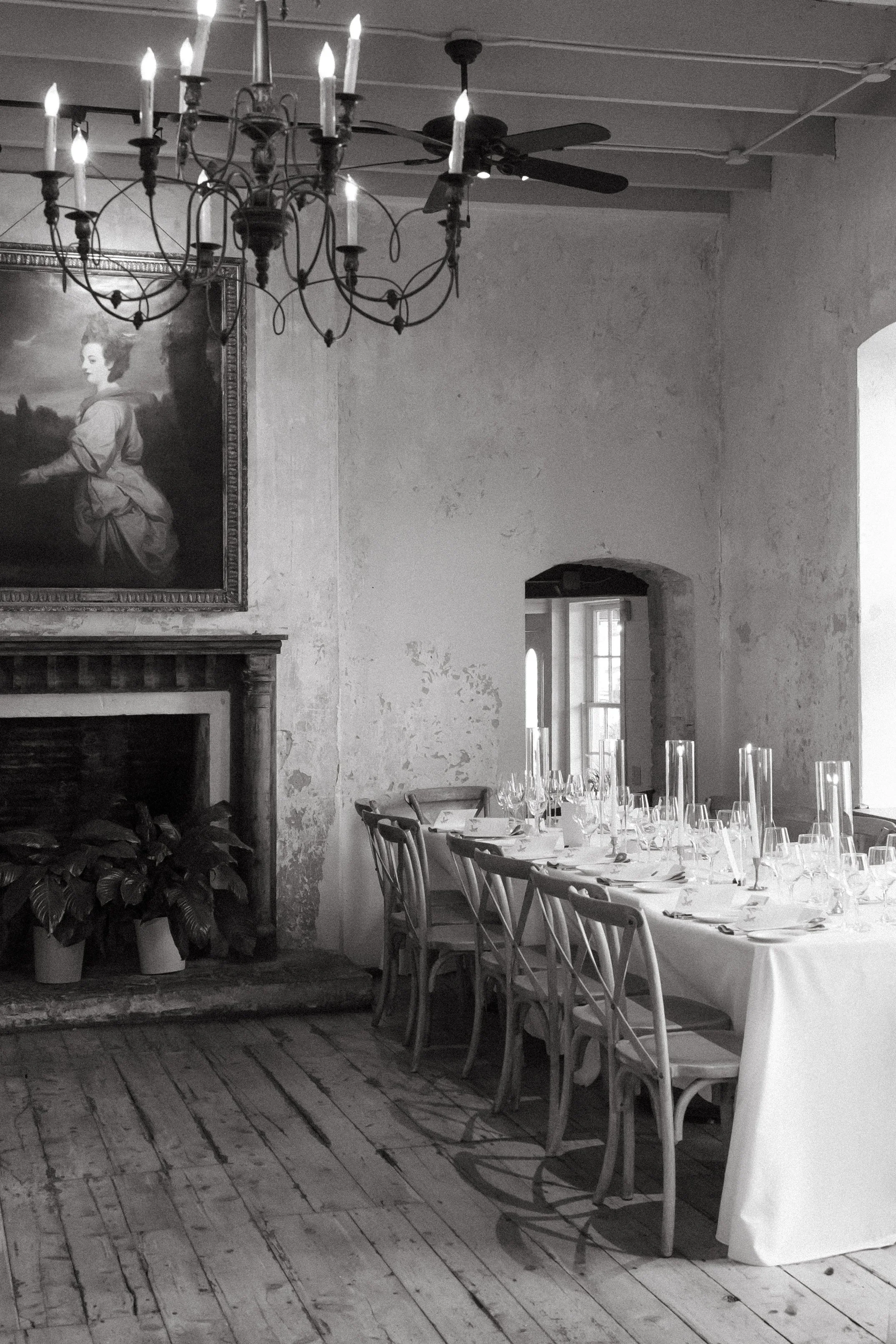 Good Seed Florals wedding reception details at Hotel Lulu, Round Top TX — editorial documentary photography by Lauren Nicole