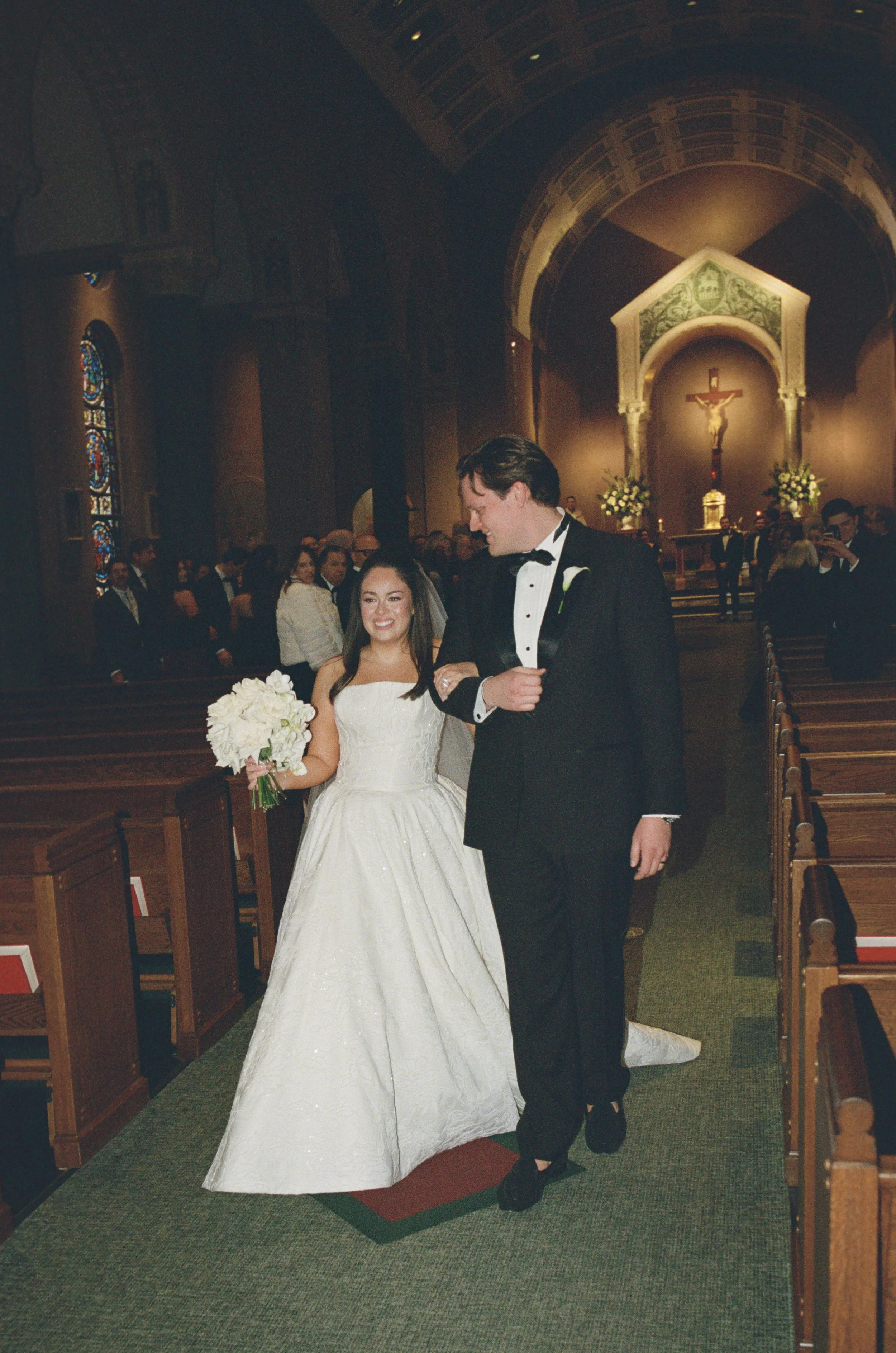 Traditional Catholic wedding ceremony and Le Tesserae reception, Houston Texas — Keely Thorne Events, editorial documentary photography by Lauren Nicole Photo