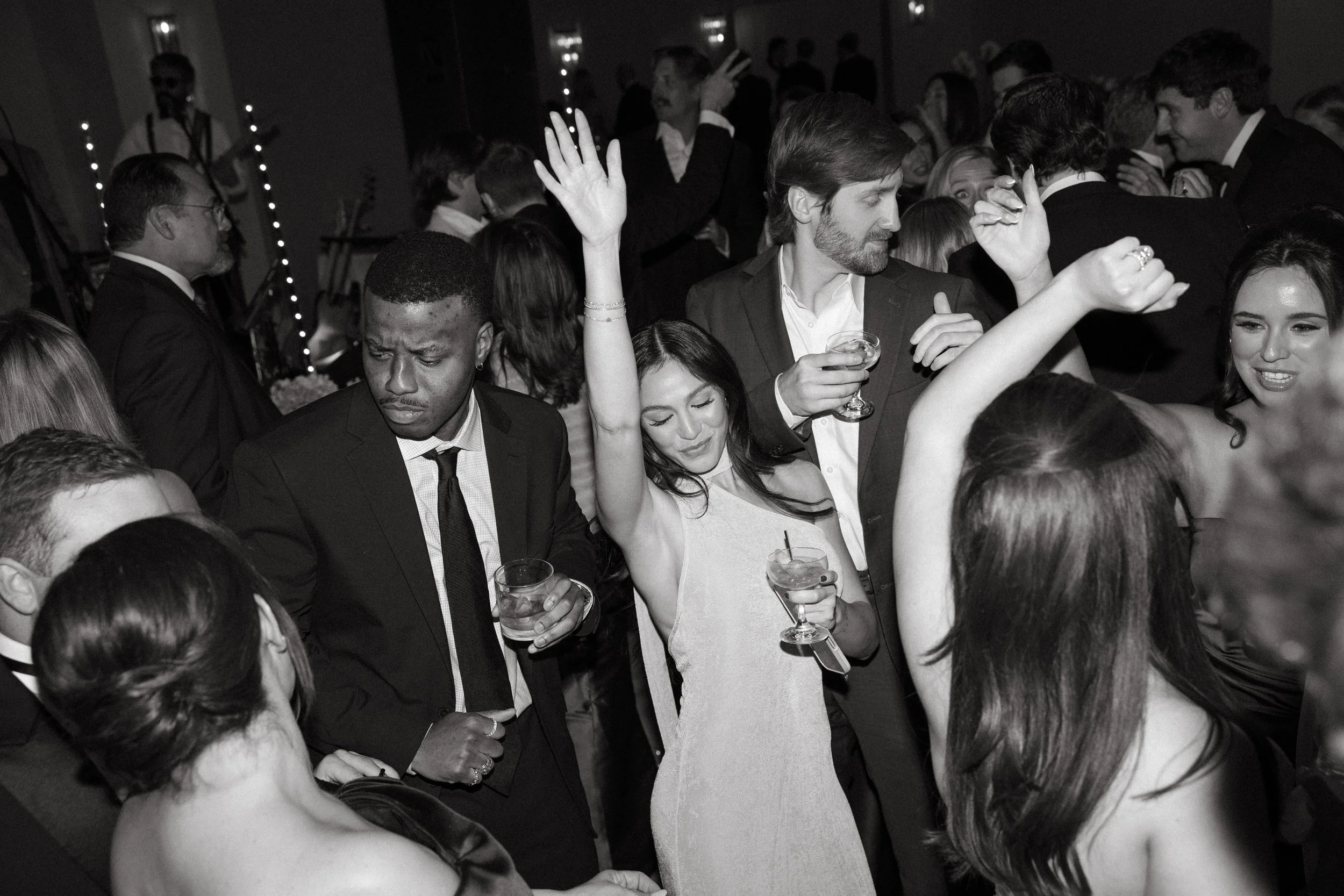 Le Tesserae wedding reception Houston Texas — Keely Thorne Events, candid documentary photography by Lauren Nicole Photo