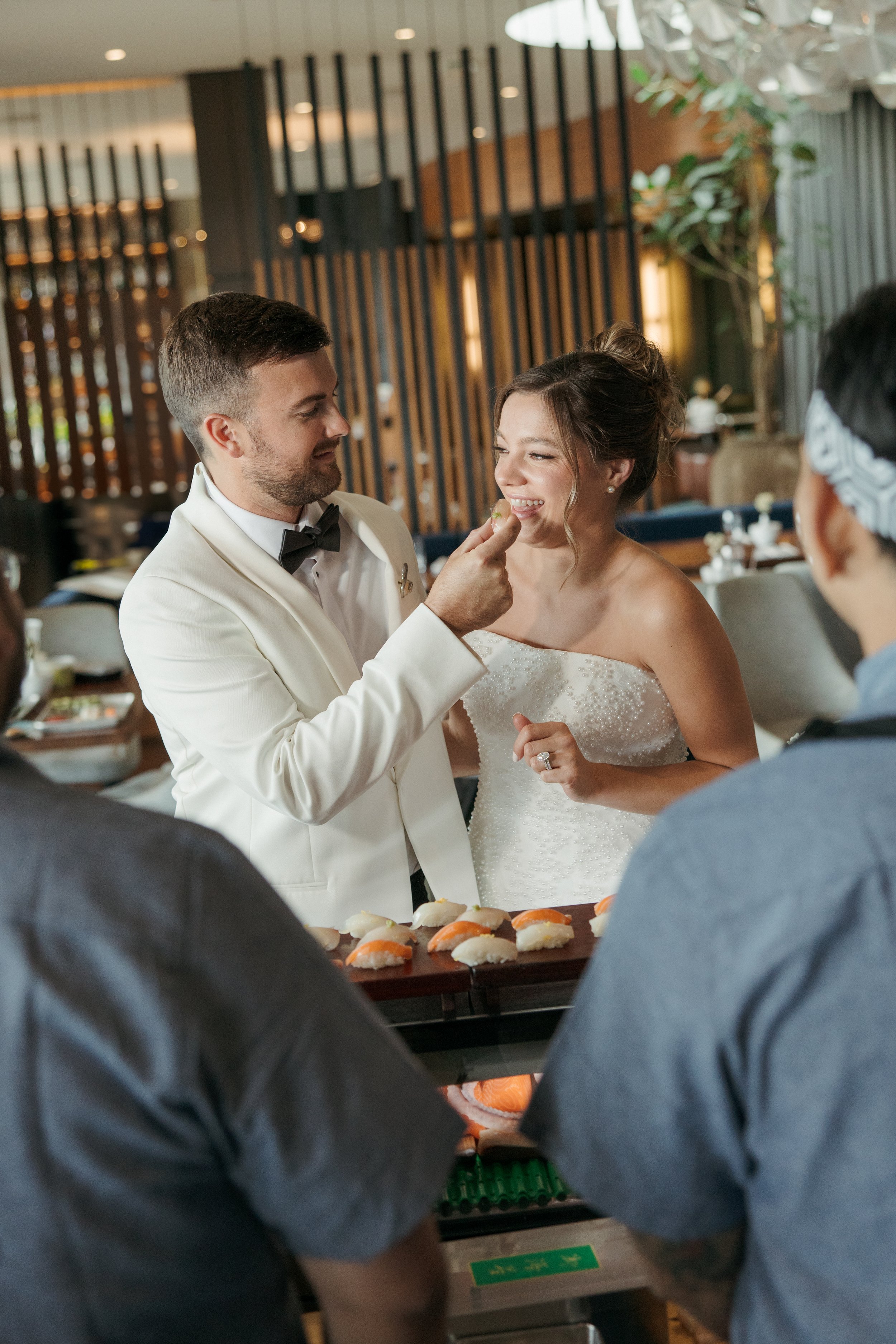 High design editorial wedding at The Loren Hotel Austin — K Laine Co planned, candid film photography by Lauren Nicole