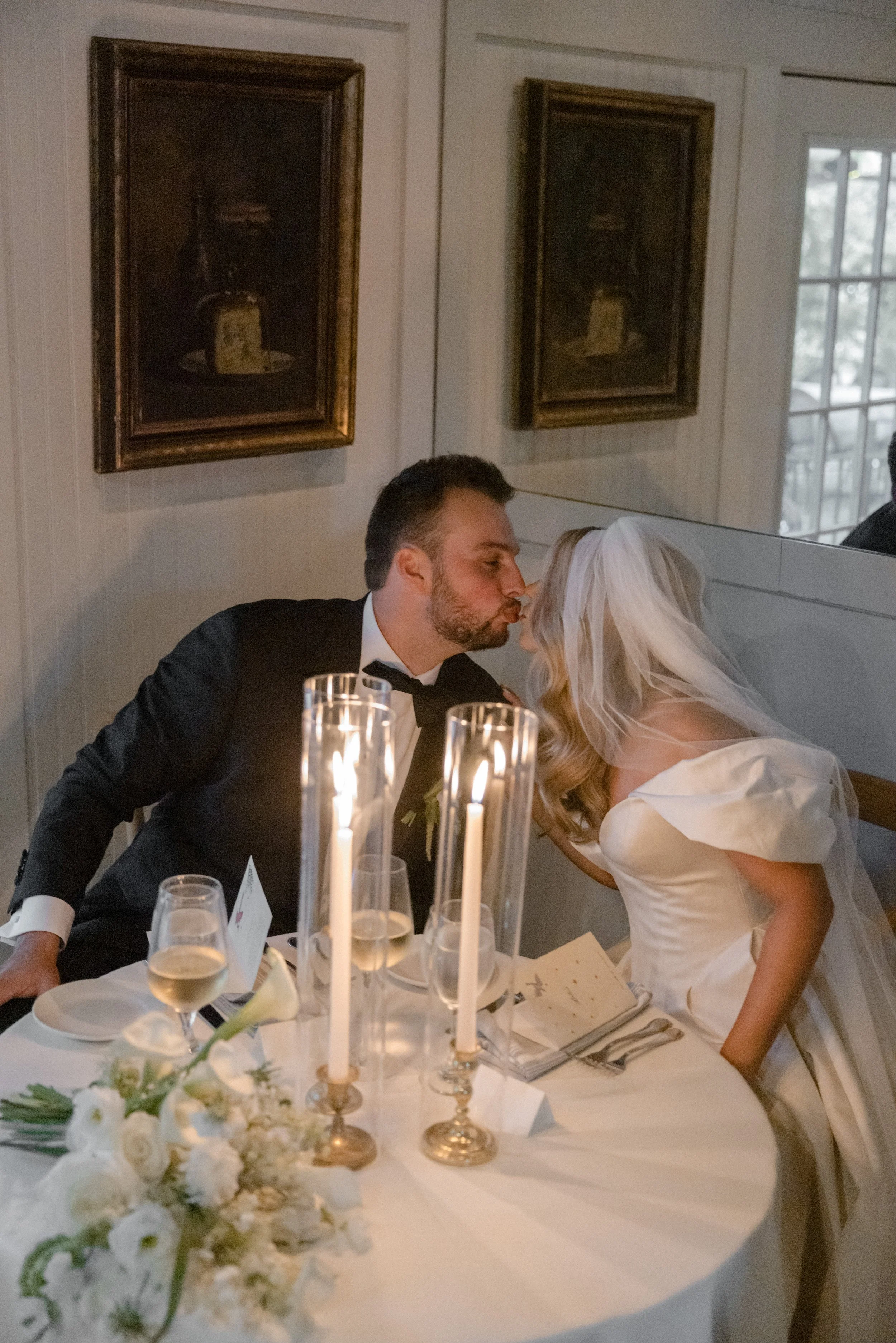 Good Seed Florals wedding reception details at Hotel Lulu, Round Top TX — editorial documentary photography by Lauren Nicole