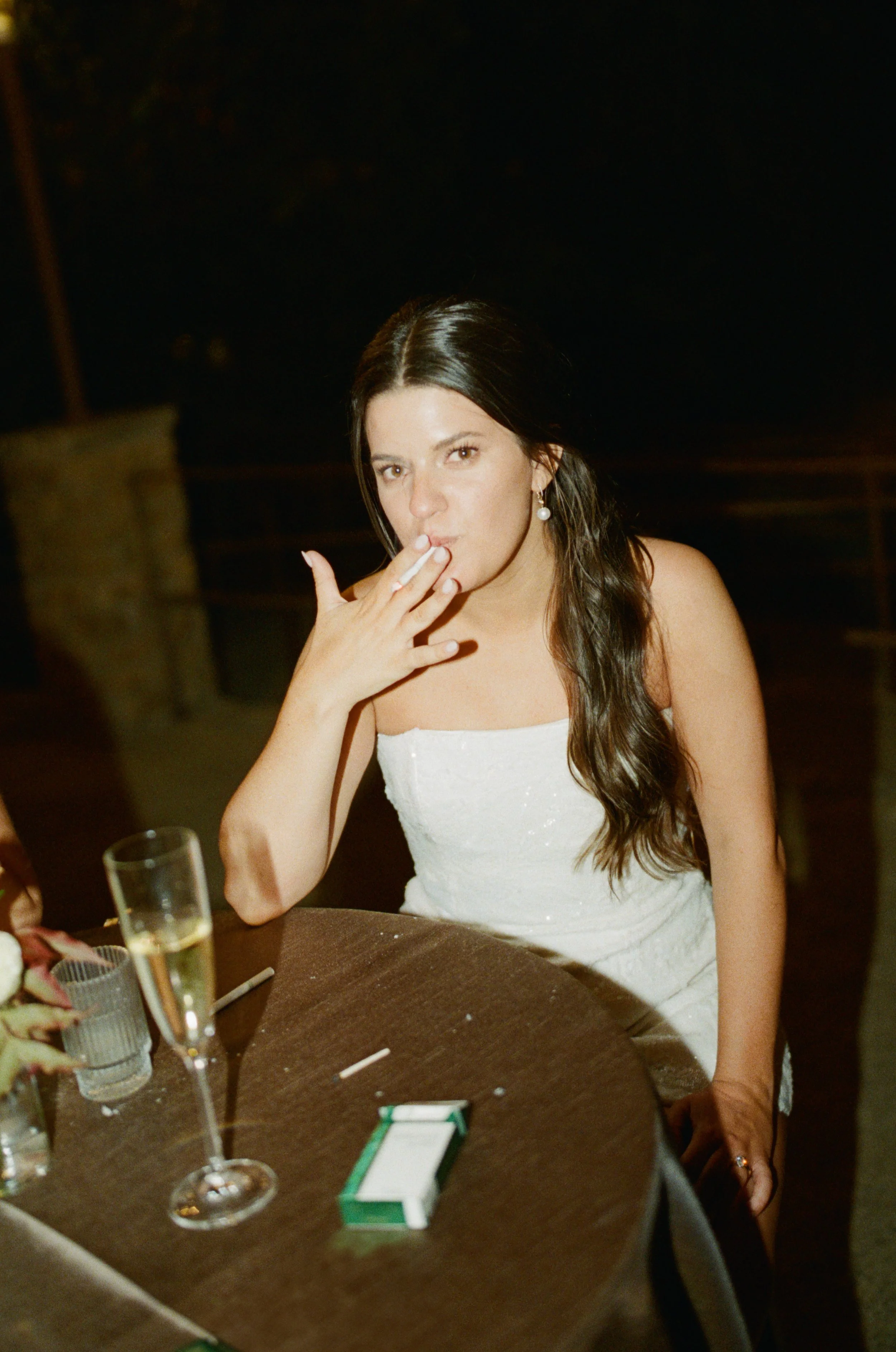 Fall wedding details at Camp Lucy Sacred Oaks, Texas Hill Country — analog film photography by Lauren Nicole