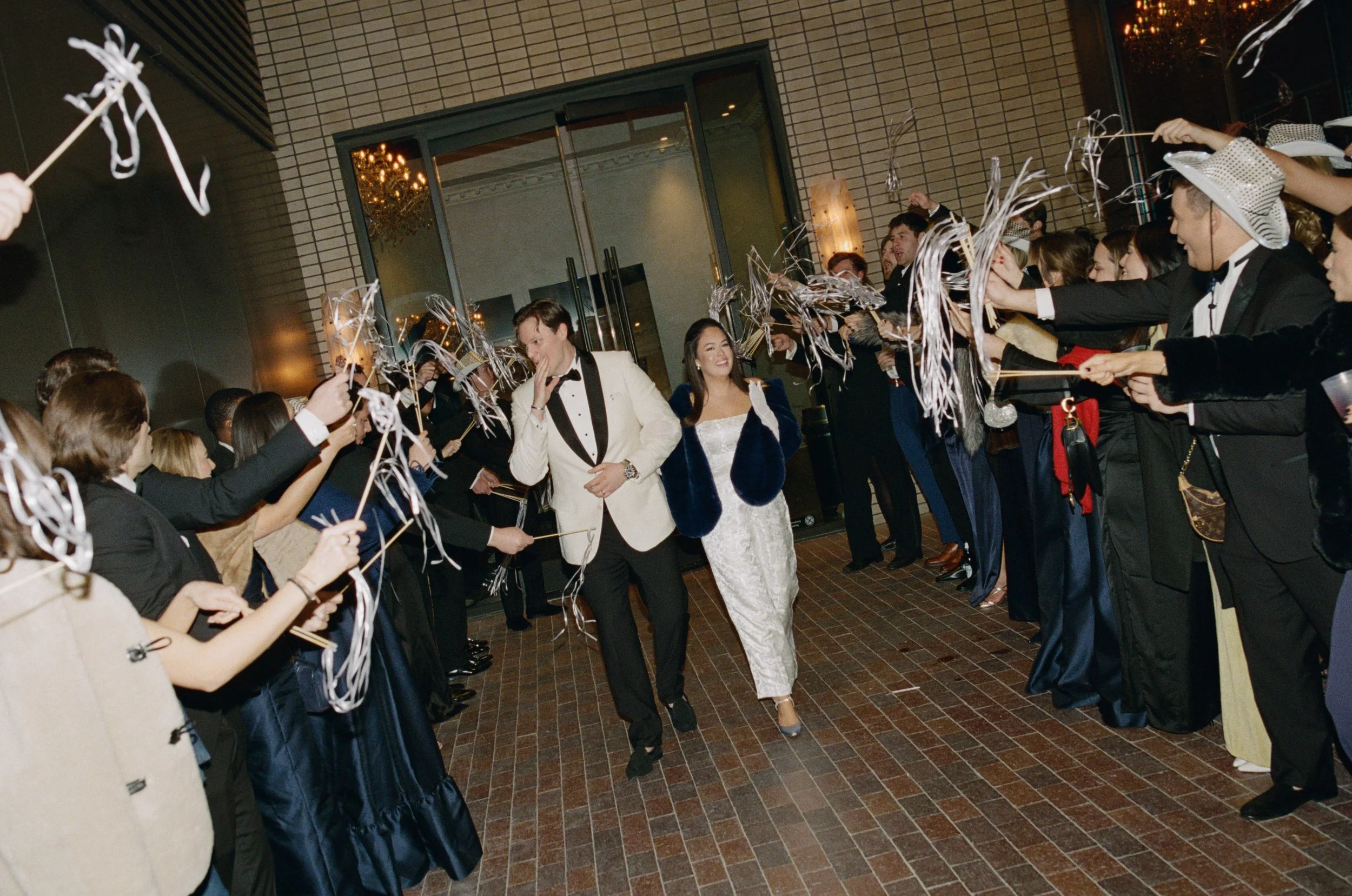 Le Tesserae wedding reception Houston Texas — Keely Thorne Events, candid documentary photography by Lauren Nicole Photo
