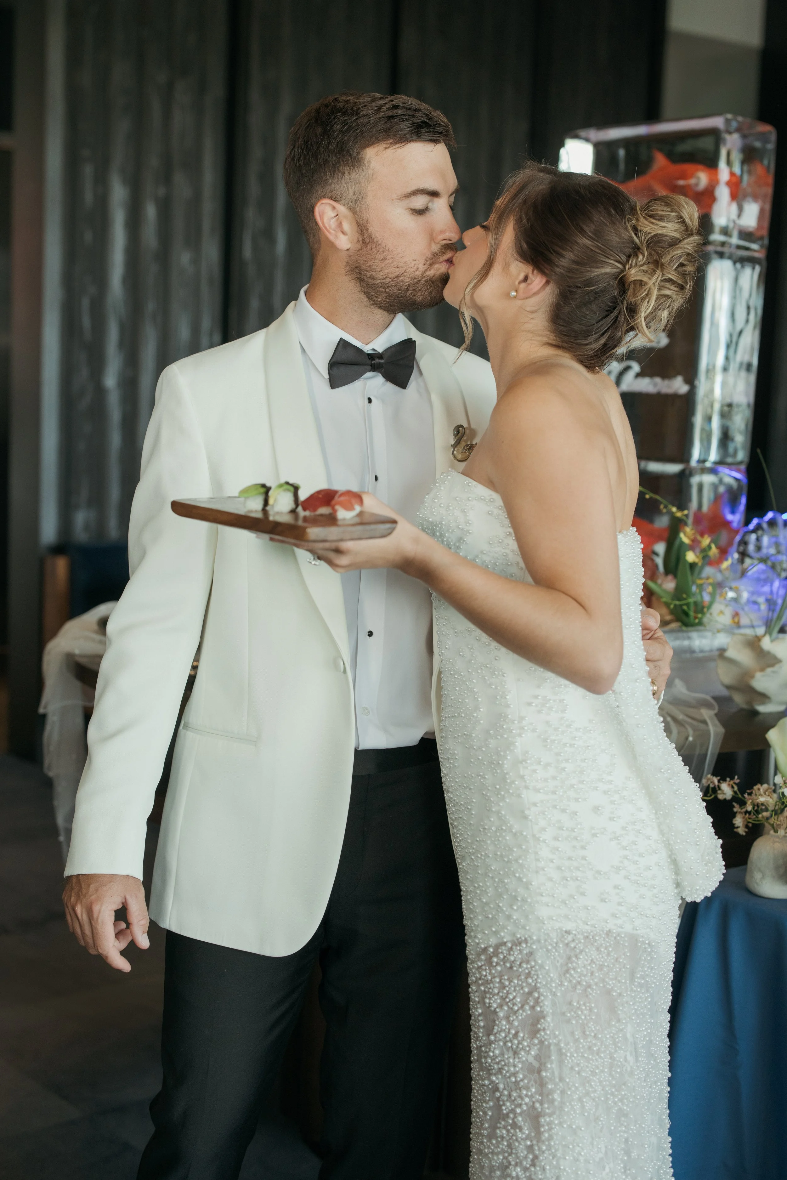 High design editorial wedding at The Loren Hotel Austin — K Laine Co planned, candid film photography by Lauren Nicole