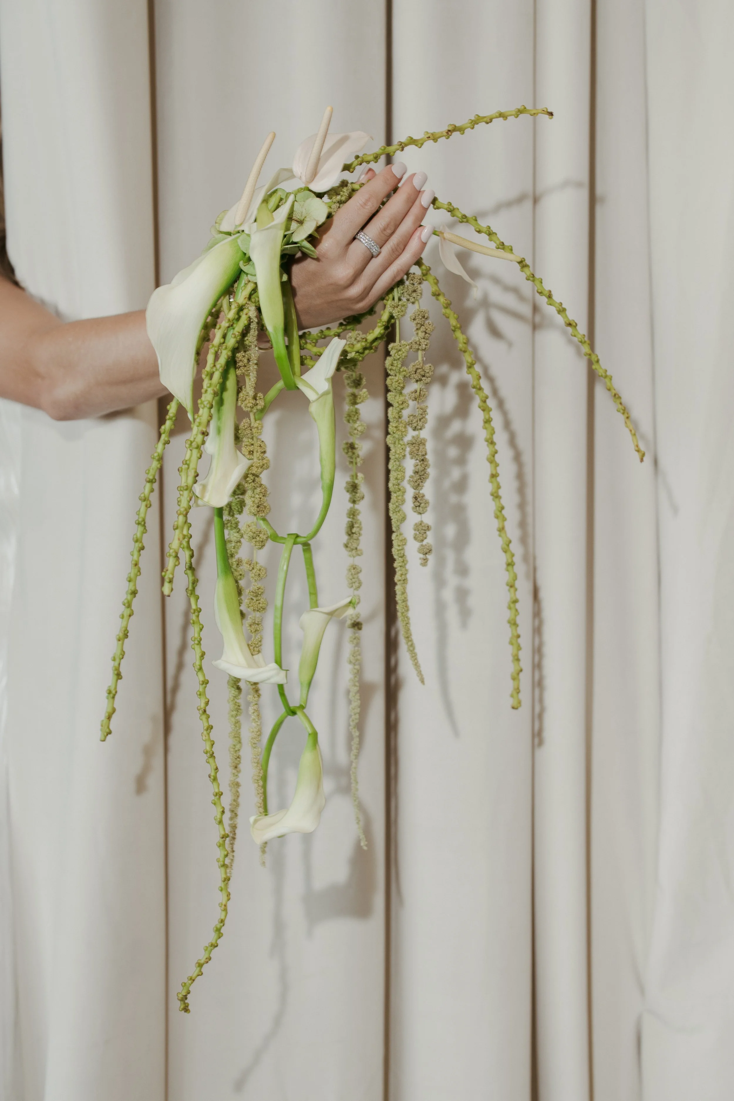 High fashion wedding at The Loren Hotel Austin Texas — K Laine Co, Remi and Gold florals, editorial photography by Lauren Nicole Photo