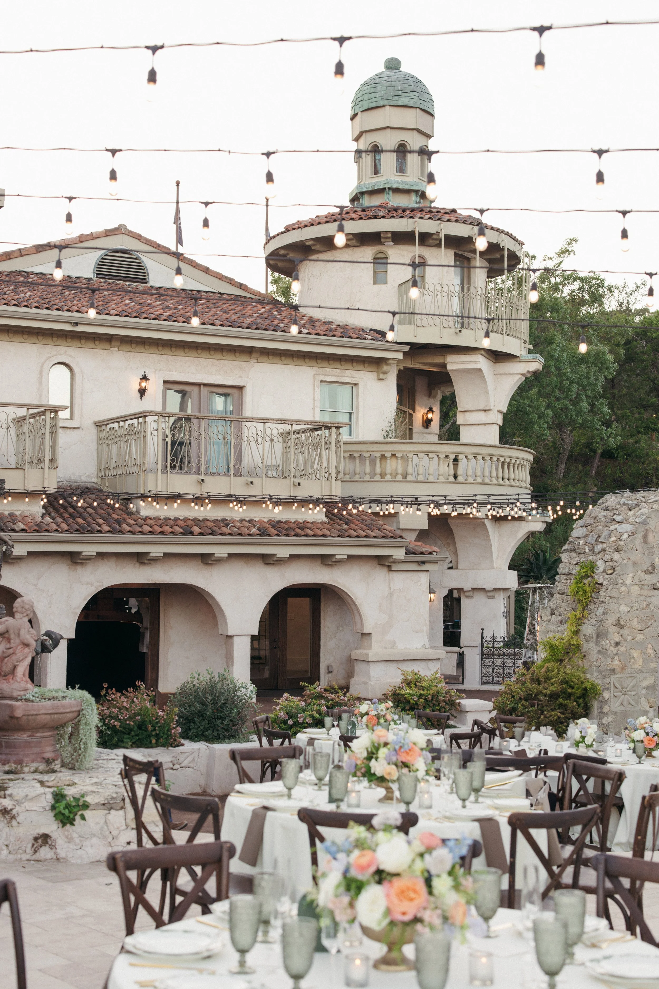 Italian-inspired wedding at Villa Antonia Austin Texas — Korean American celebration, Kristin Cattered Events, photography by Lauren Nicole Photo