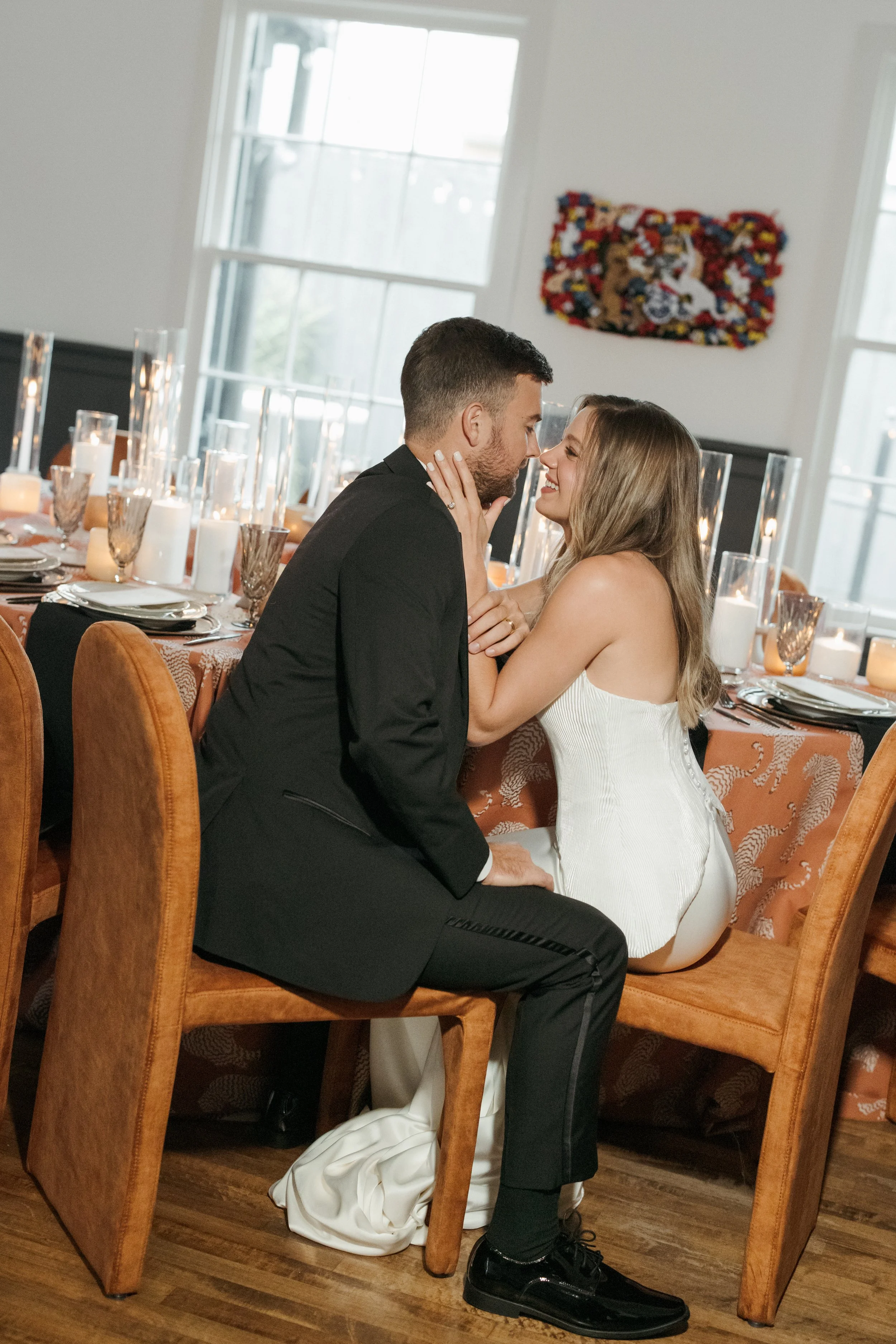 High design editorial wedding at The Loren Hotel Austin — K Laine Co planned, candid film photography by Lauren Nicole