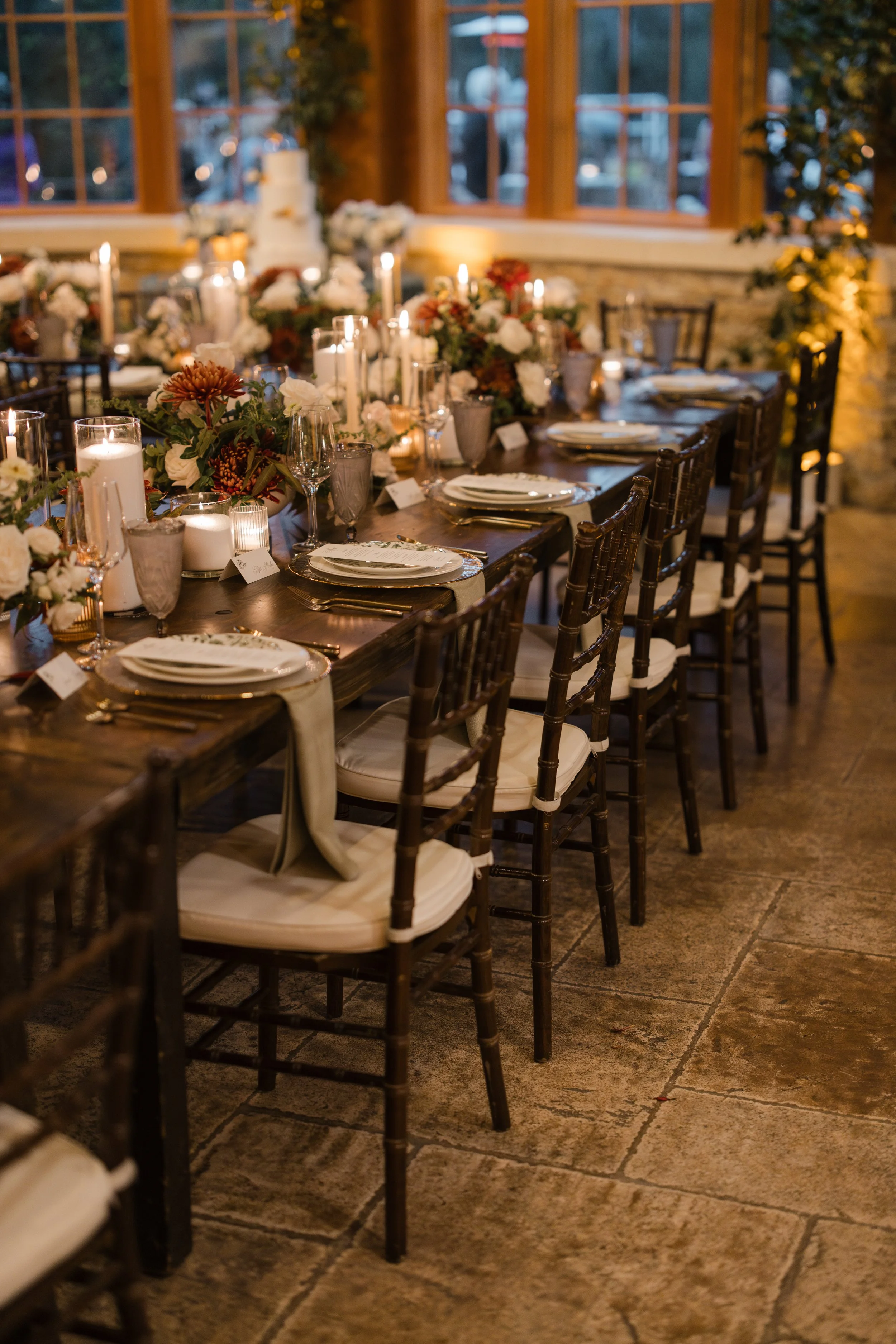 Old money floral wedding reception at Camp Lucy Sacred Oaks — candid documentary dance floor photography by Lauren Nicole Photo