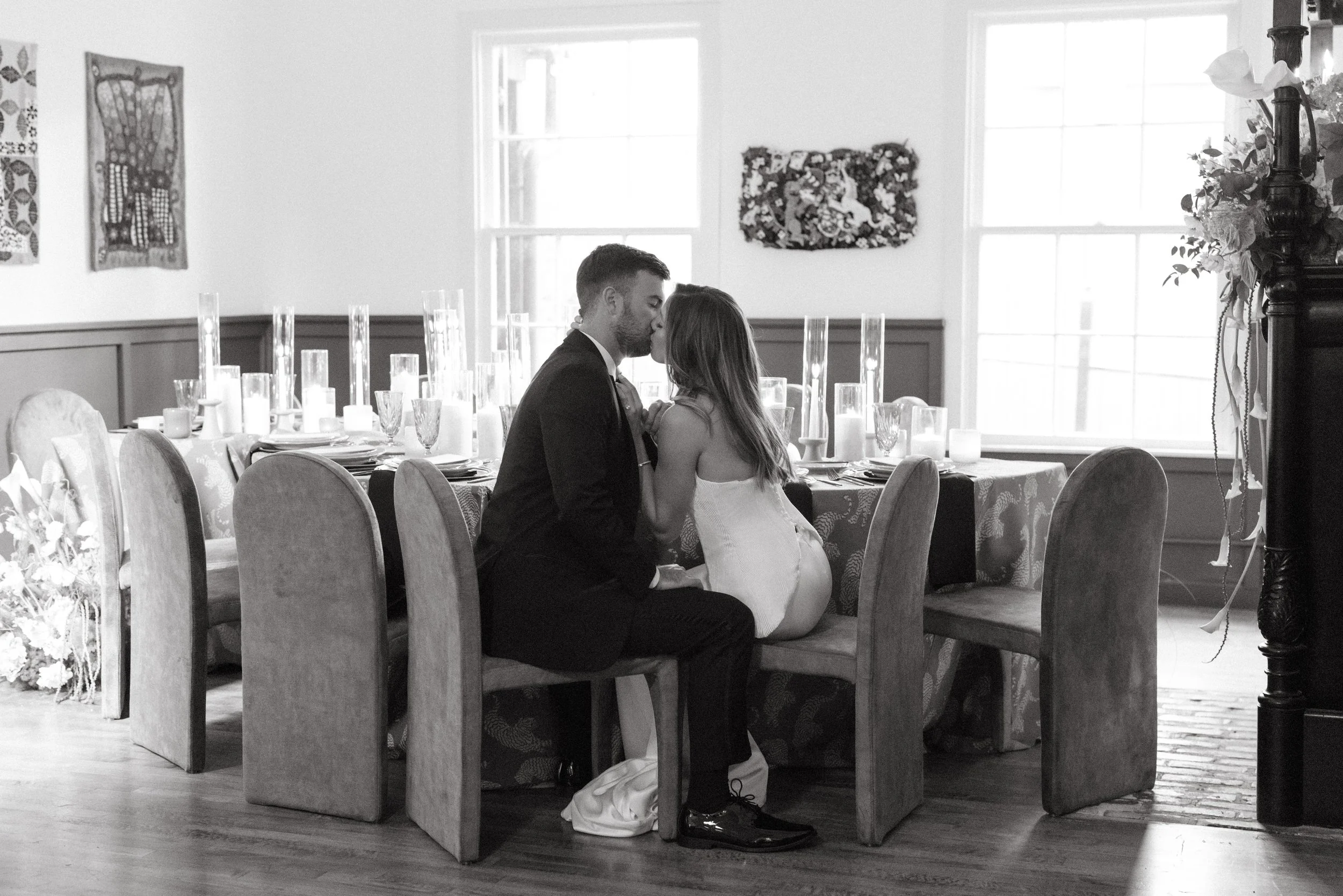 High design editorial wedding at The Loren Hotel Austin — K Laine Co planned, candid film photography by Lauren Nicole