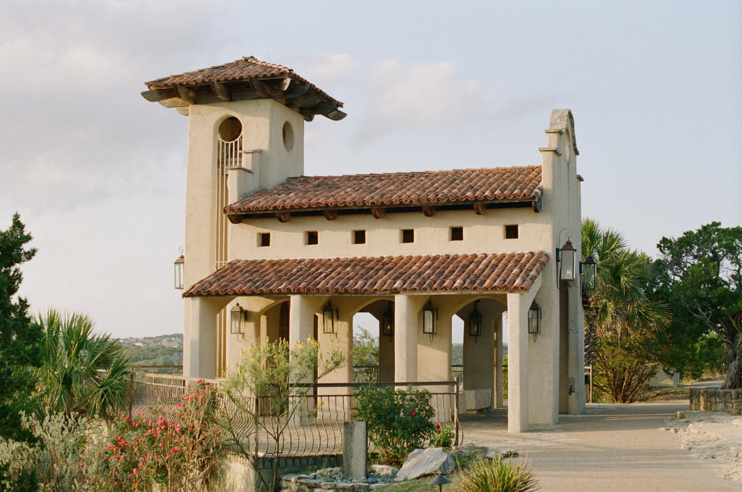 Wedding ceremony at Chapel Dulcinea, Austin Texas Hill Country — luxury elopement photography by Lauren Nicole Photo
