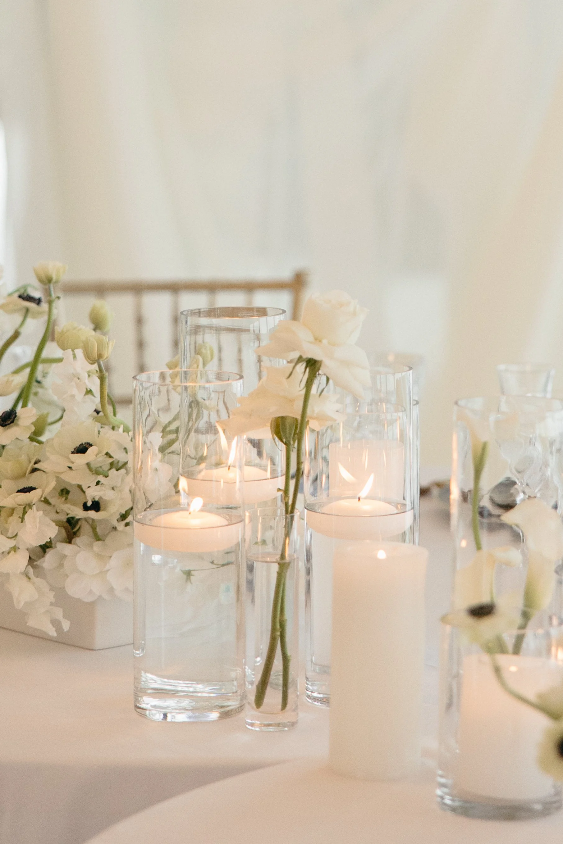 Wedding drapery and minimal floral details, The Videre Estate Texas — Dana Harel Design, film photography by Lauren Nicole