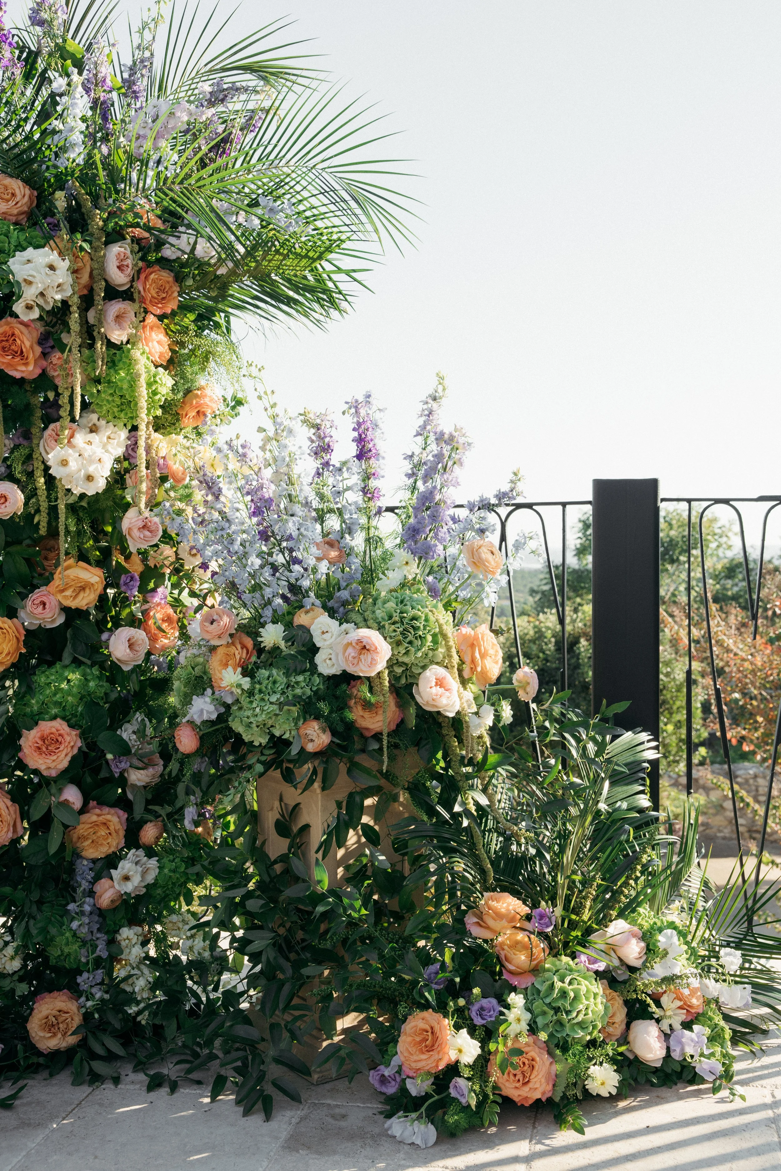 Bouquets of Austin floral wedding details, Villa Antonia Austin Texas — timeless documentary photography by Lauren Nicole