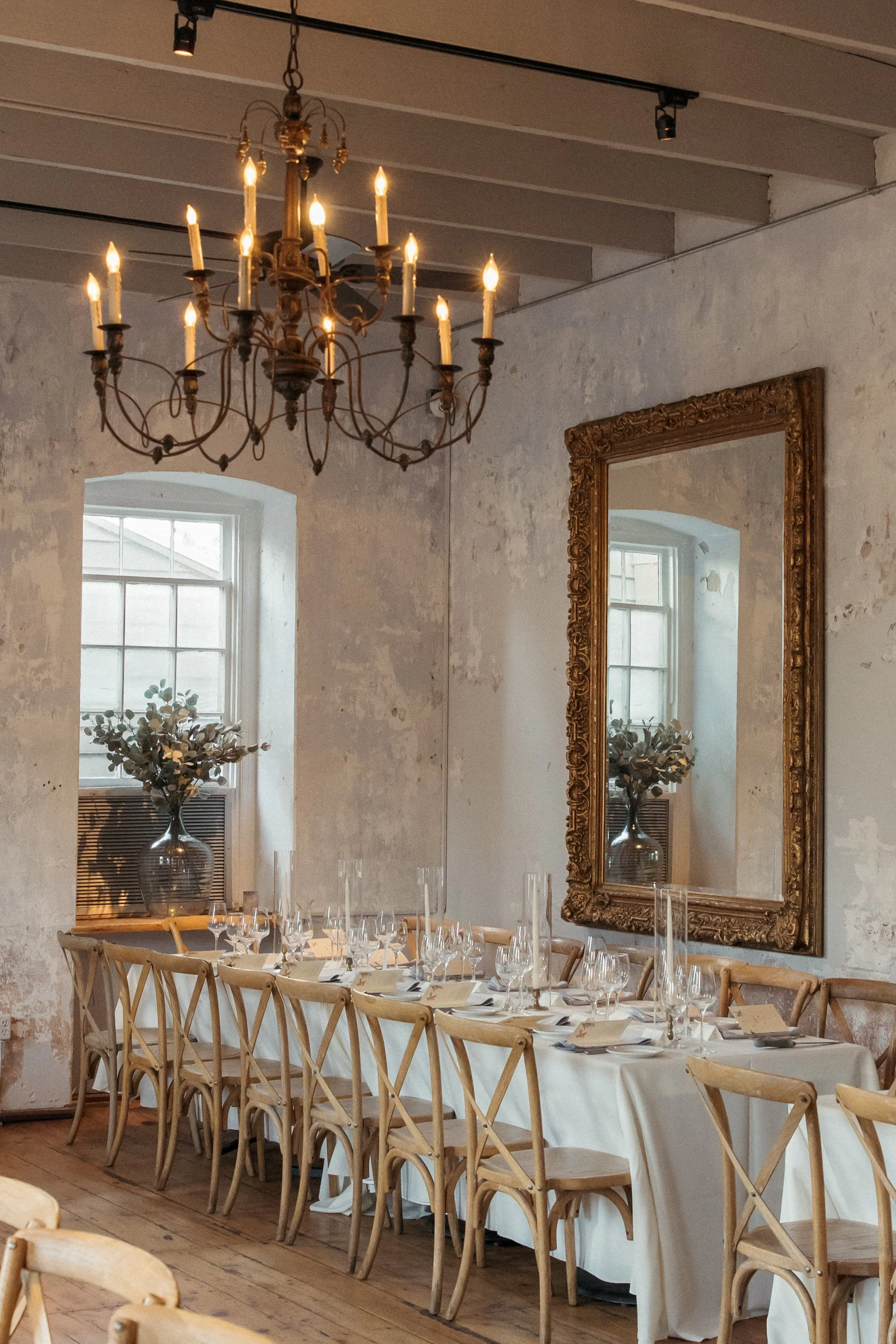 Good Seed Florals wedding reception details at Hotel Lulu, Round Top TX — editorial documentary photography by Lauren Nicole