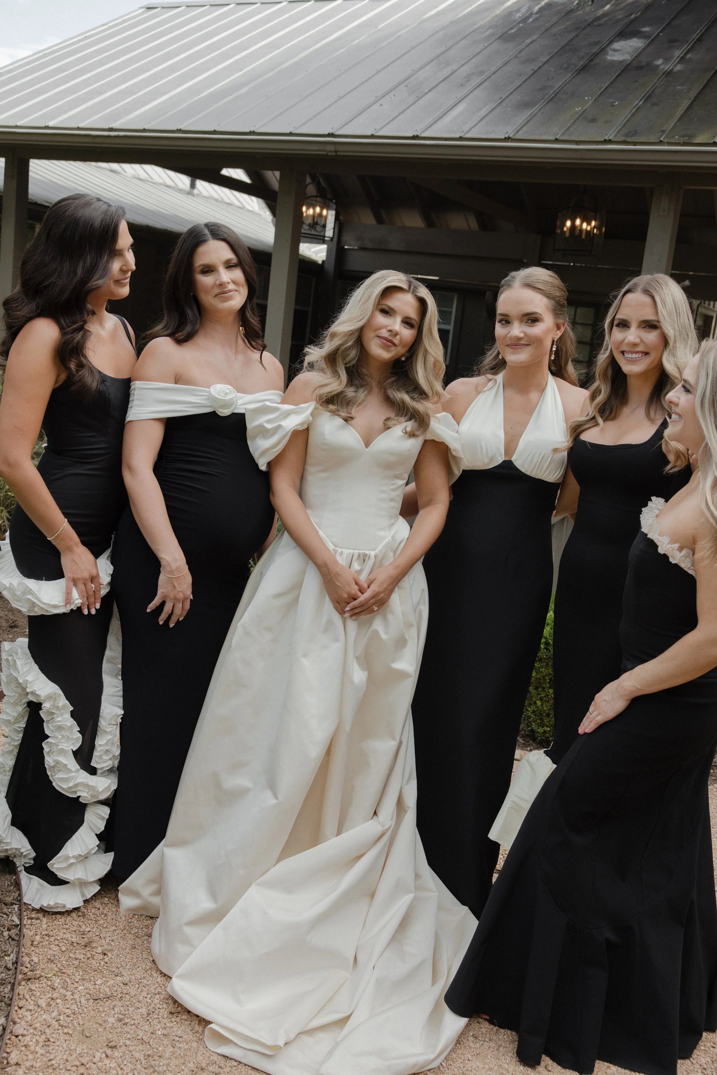 Bride in Lihlihod dress at Hotel Lulu Round Top Texas — Good Seed Florals, editorial documentary photography by Lauren Nicole