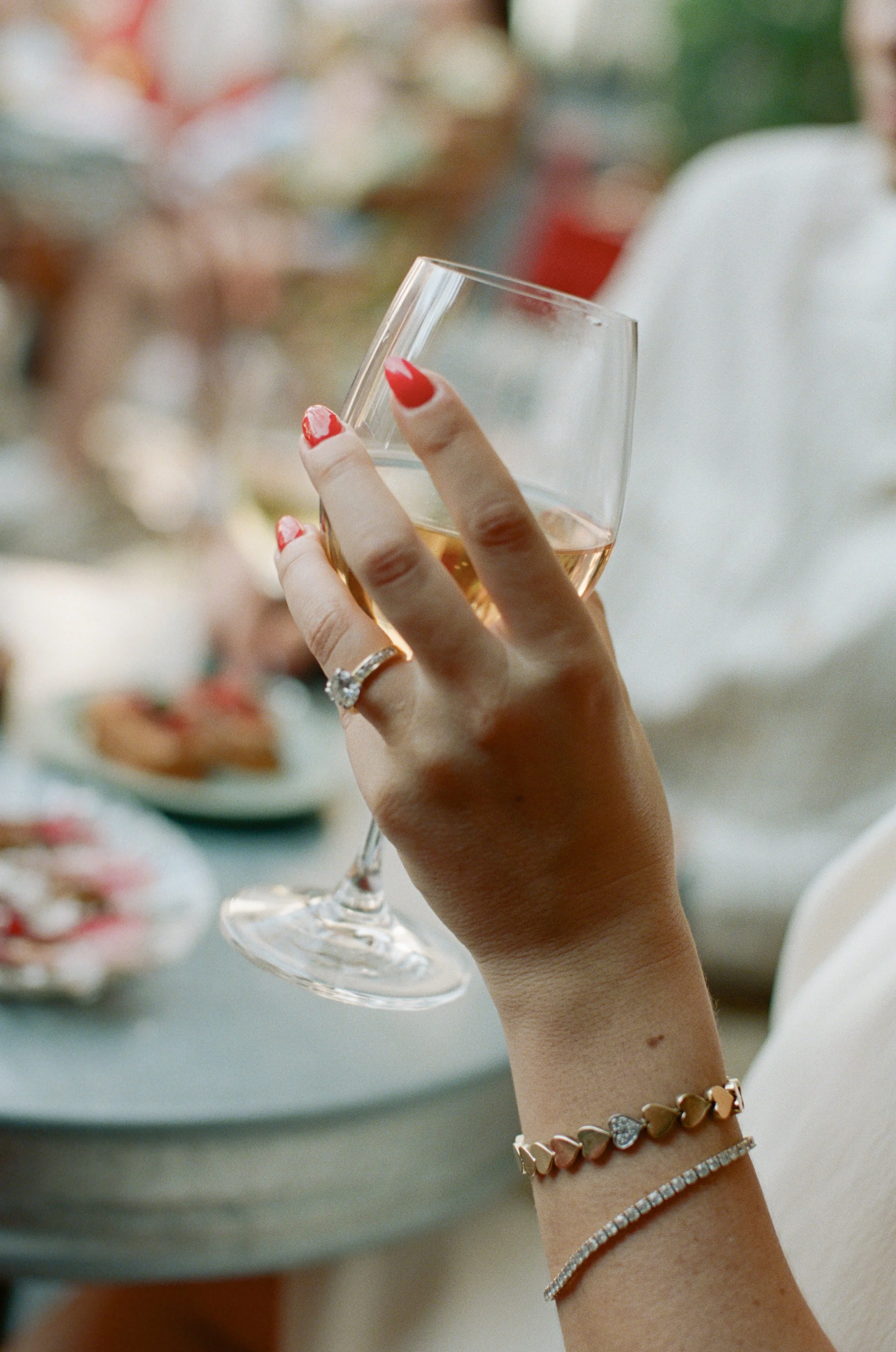 Editorial wine bar engagement session Austin Texas — Italian-inspired film and digital photography by Lauren Nicole
