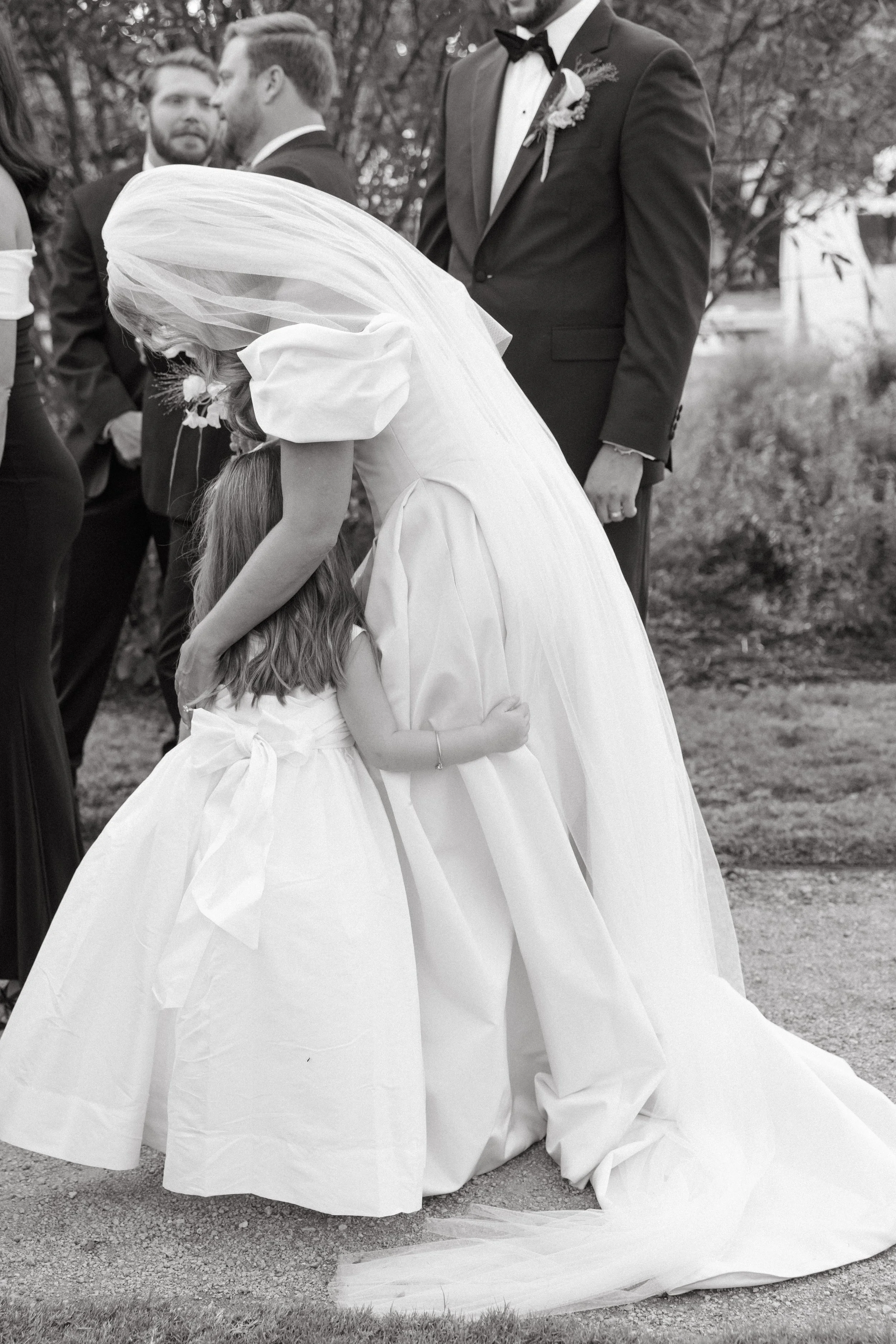 Wedding ceremony at Hotel Lulu Round Top Texas — southern chic western glam, candid film photography by Lauren Nicole Photo