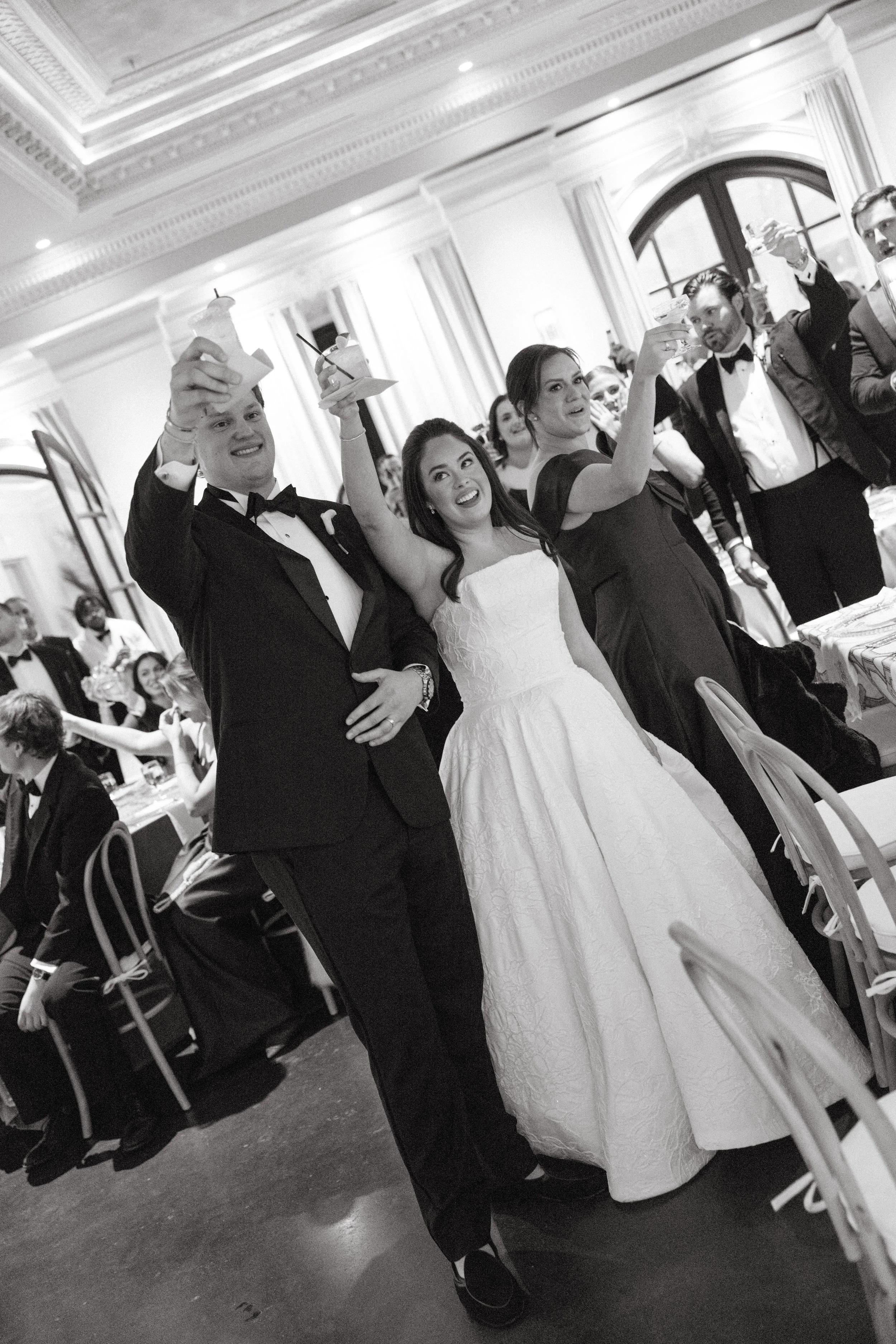 Le Tesserae wedding reception Houston Texas — Keely Thorne Events, candid documentary photography by Lauren Nicole Photo
