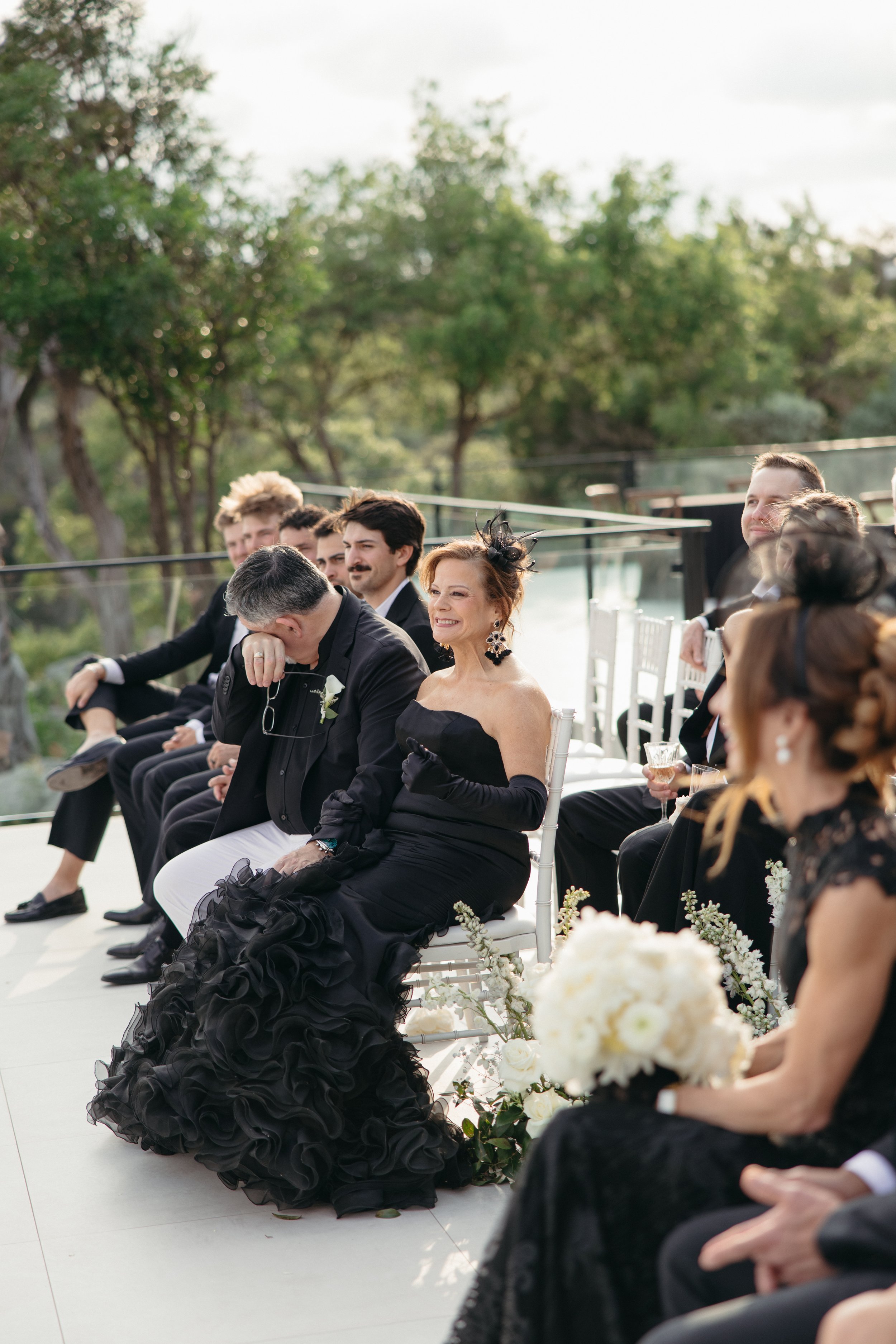 Videre-Estate-Austin-Texas-Wedding-Photographer-Dana-Harel-Design-Kentucky-Derby-Black-White-Attire-Christian-Louboutin-Minimal-Florals-Drapery-Romantic-Classy-Luxury-Editorial-Film-Candid-Documentary-036.jpg