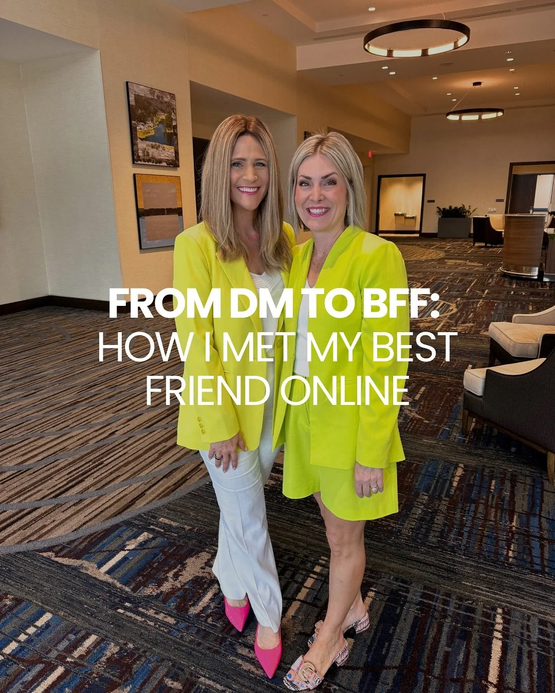 Some of the deepest connections in my life didn’t begin across a table… they began through a screen. 💕
Years ago, I followed @chelsea.peitz Chelsea on Snapchat. She felt like a friend I just hadn’t met yet. One day, I got brave e