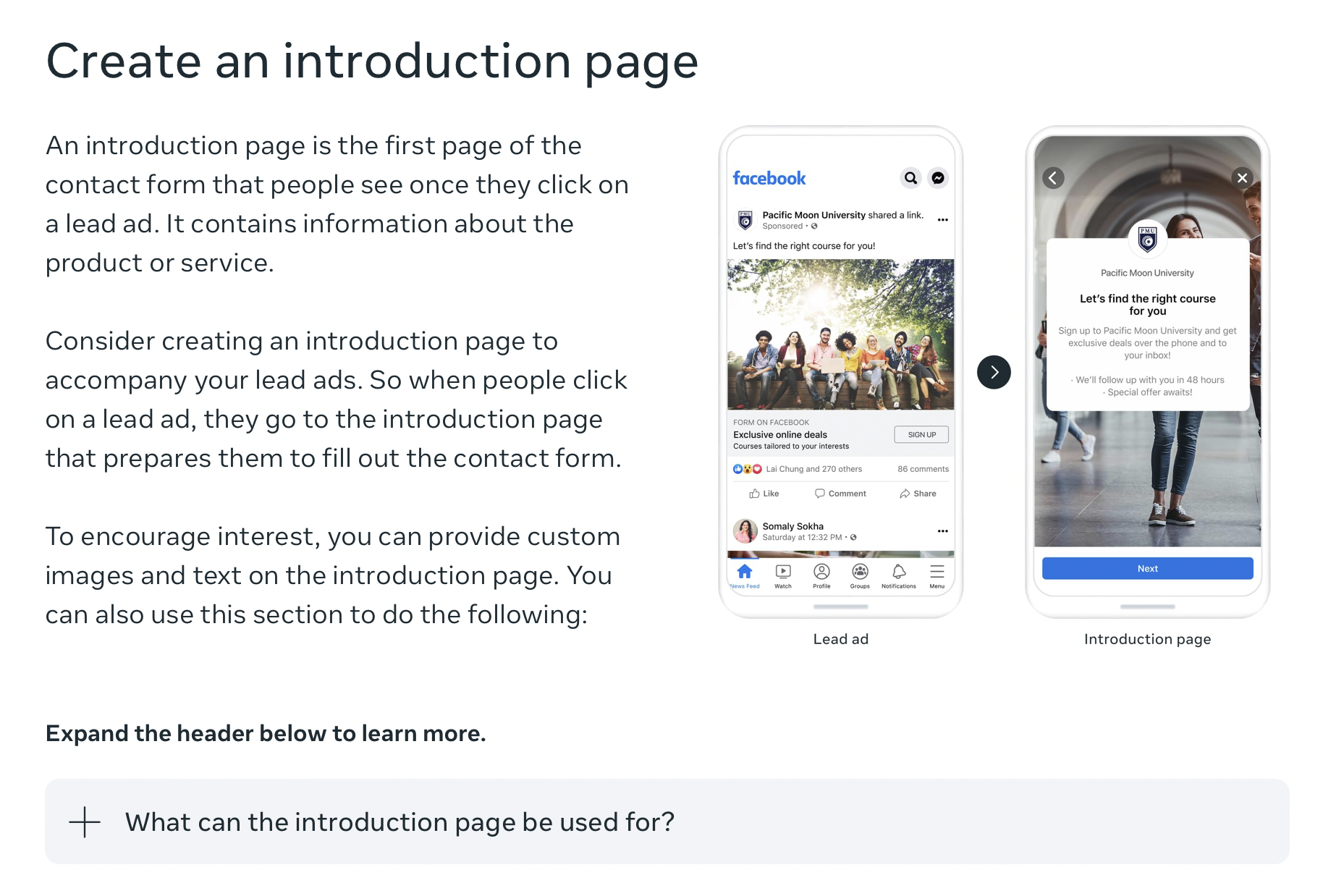 Text, UIs, and accordion