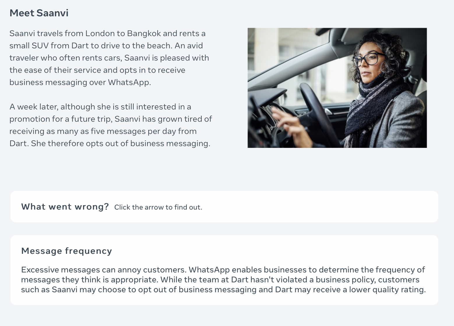 Storytelling and text reveal (text shown)