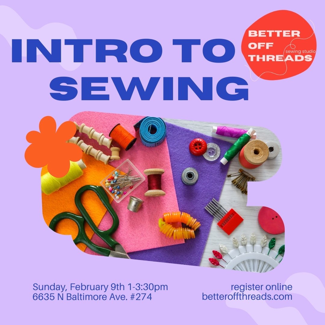 Intro to Sewing 02/09