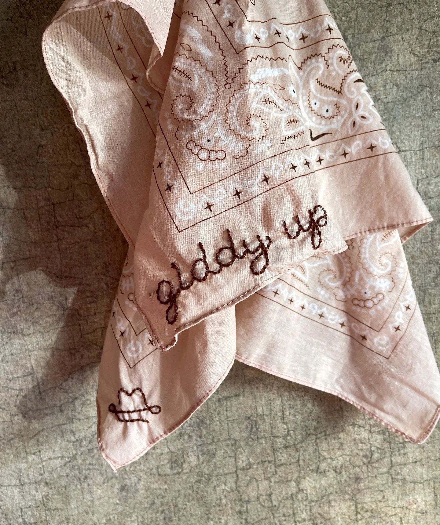 yee haw cowgirls 🐎🐎

our custom bandanas make the cutest gifts &amp; the perfect accessory to add to a dress, jeans, or a sweater! DM us to create your own

#stitch #stitched #stitchbygkw #stitchedwithlove #handmade #handembroidered #cusotm #custom