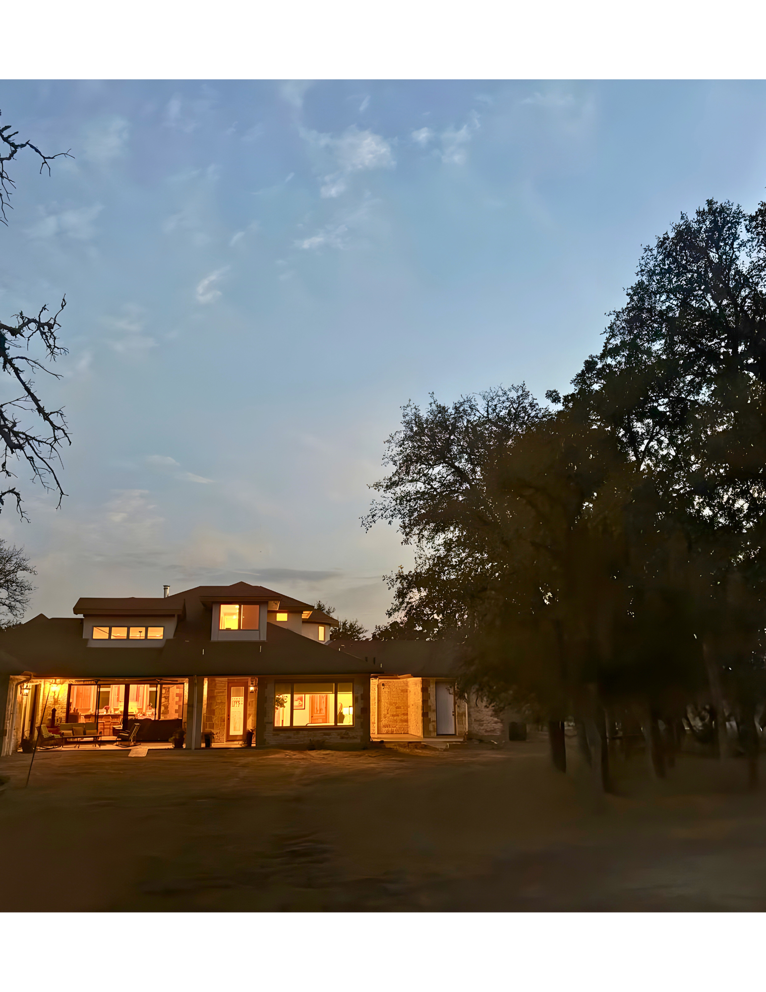 Back of Main Residence