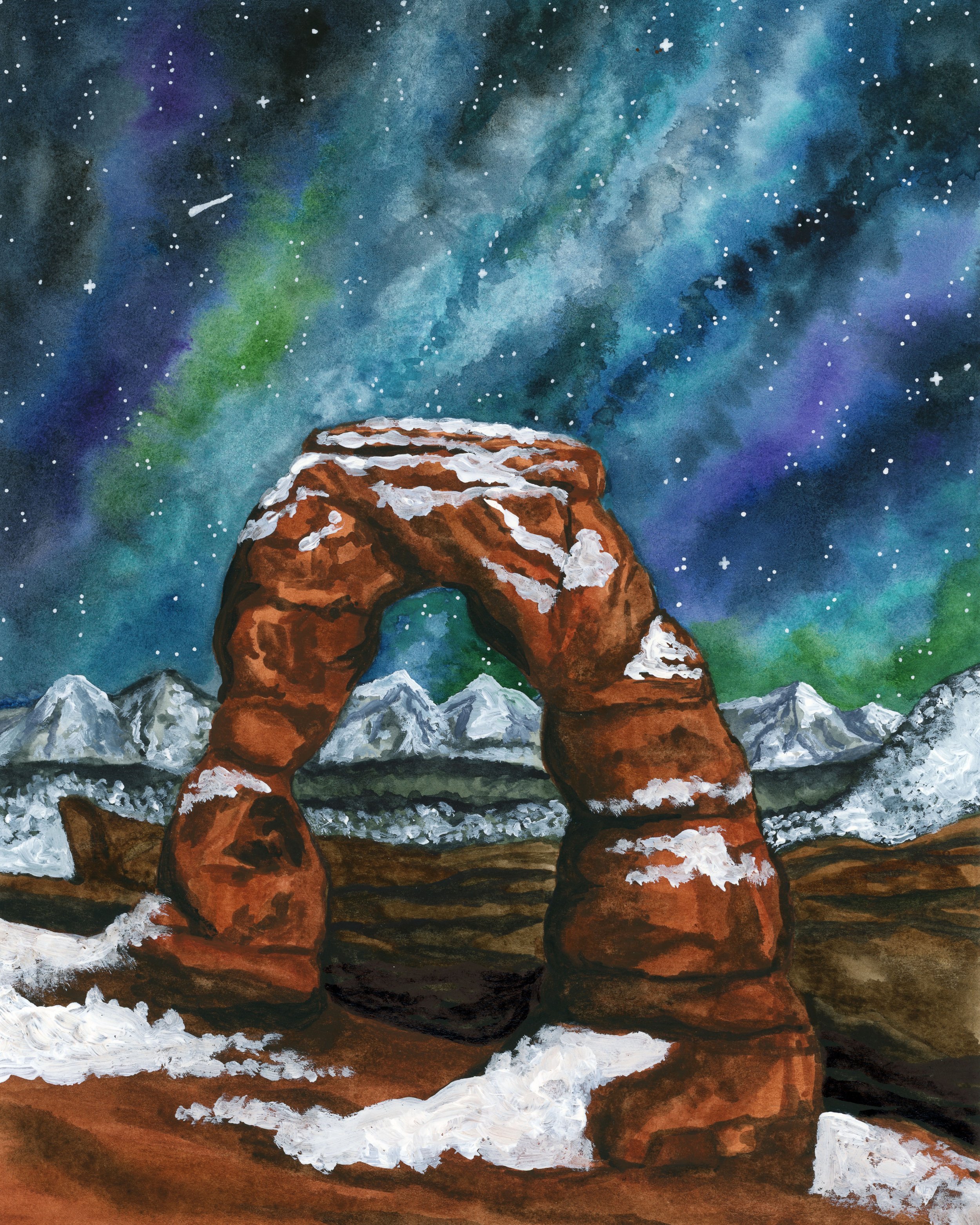 Arches National Park Winter Galaxy.jpg