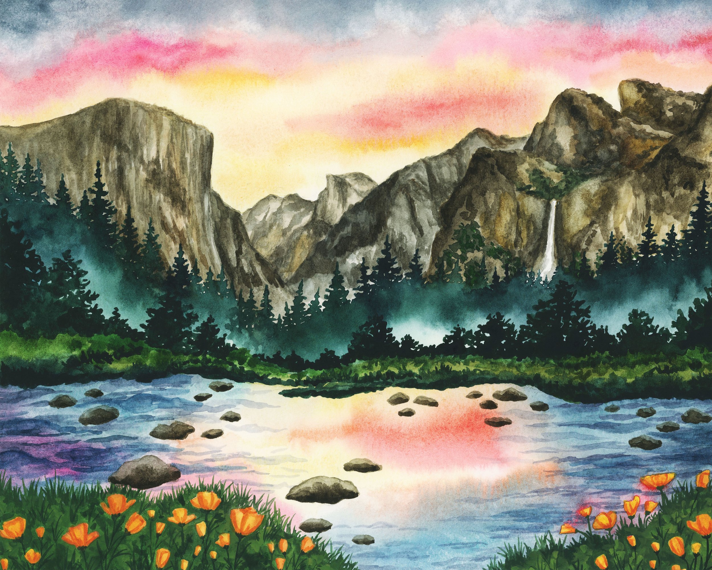 Yosemite Sunset - Tunnel View.jpg