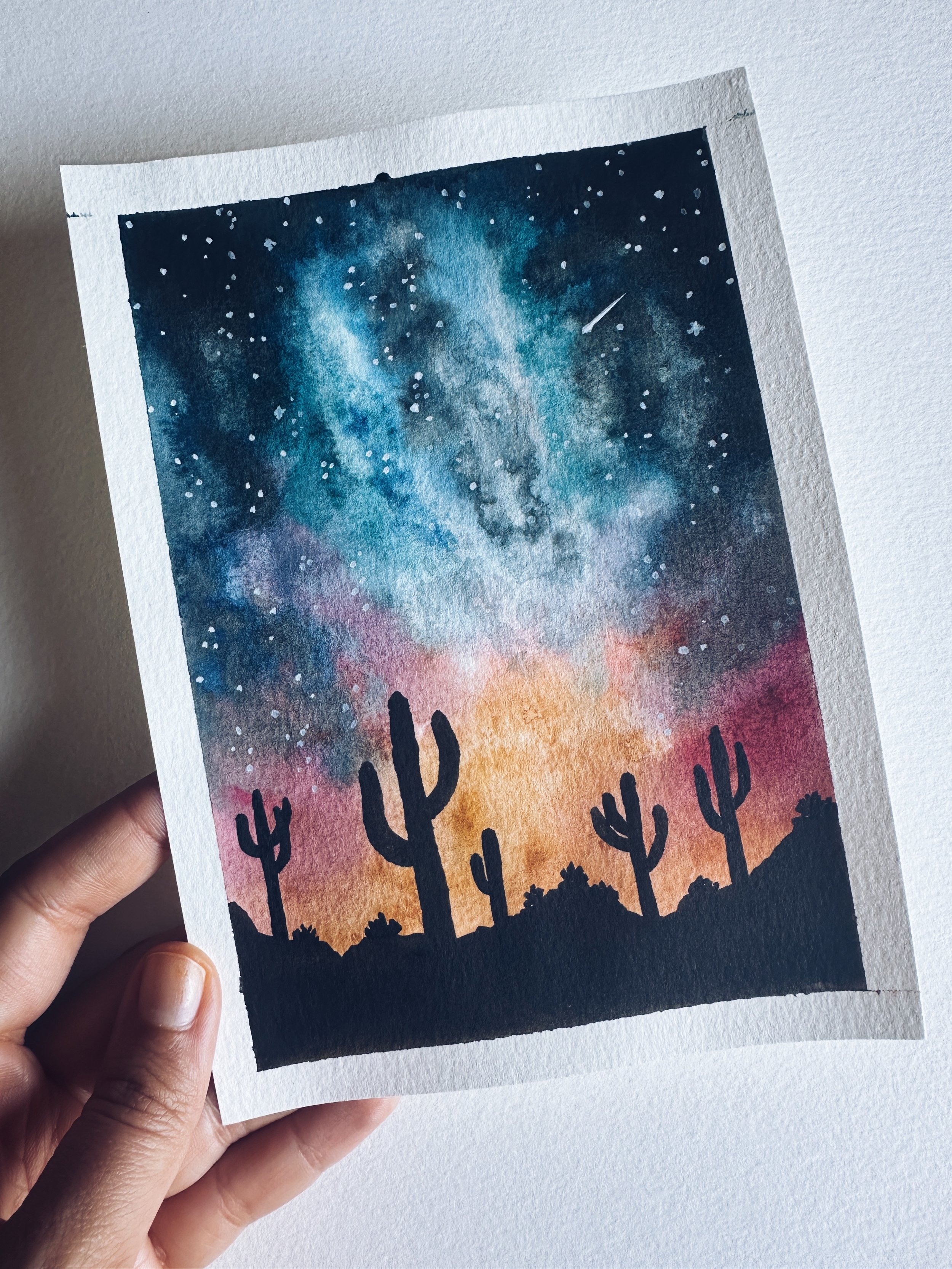 Saguaro National Park Galaxy